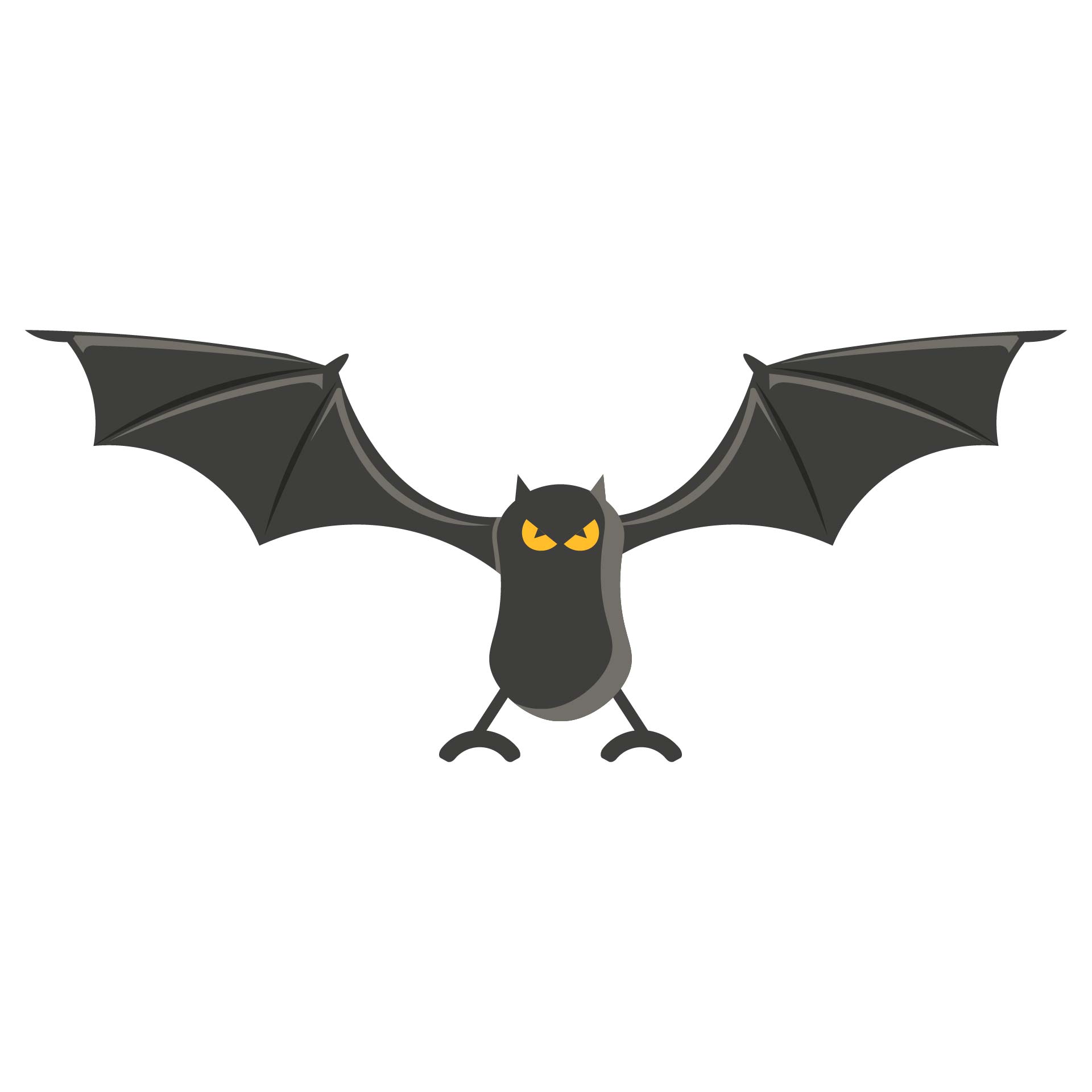 Halloween Bat Craft Template