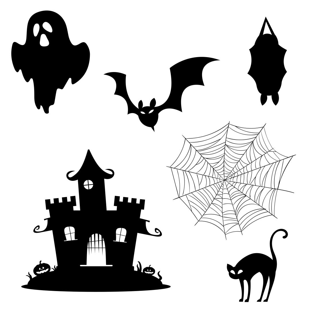 Printable Halloween Silhouettes