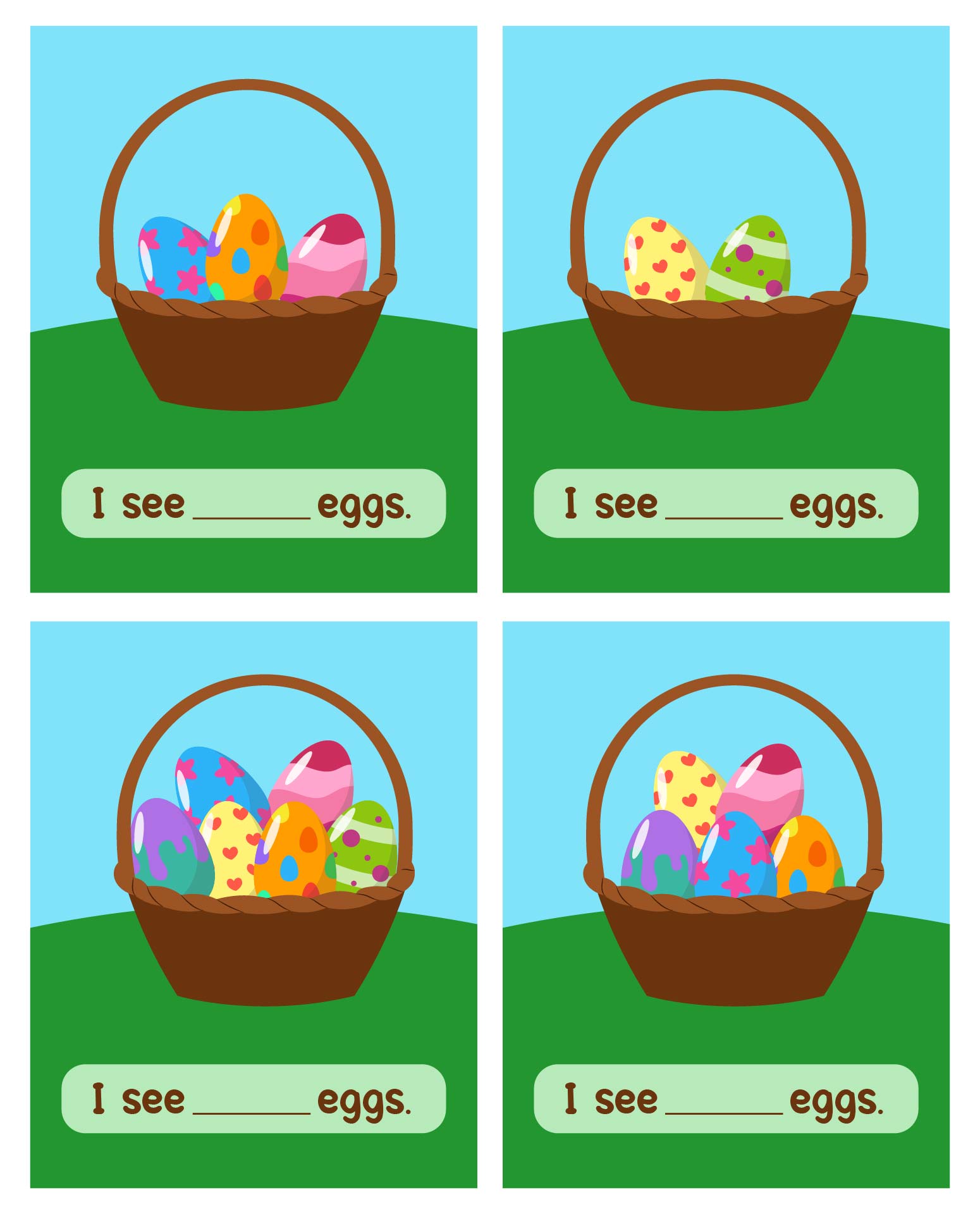 Easter Mini Book Printables