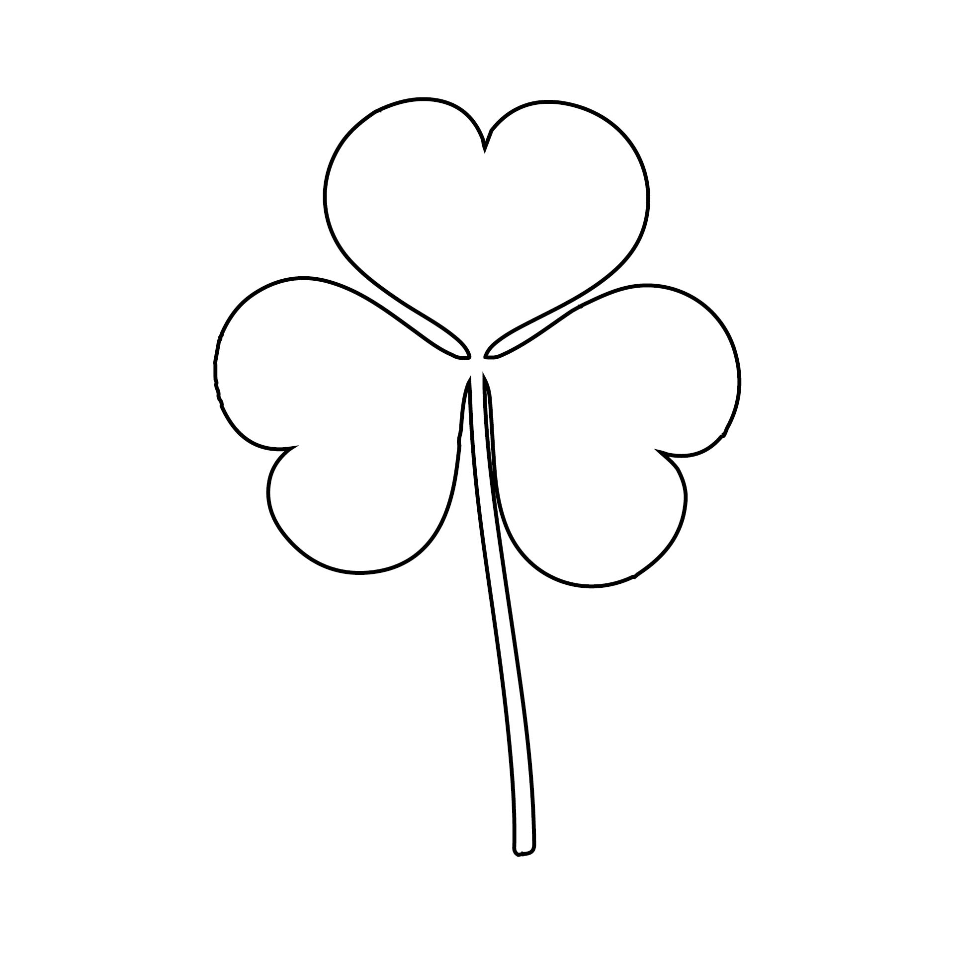 shamrock-stencil-printable