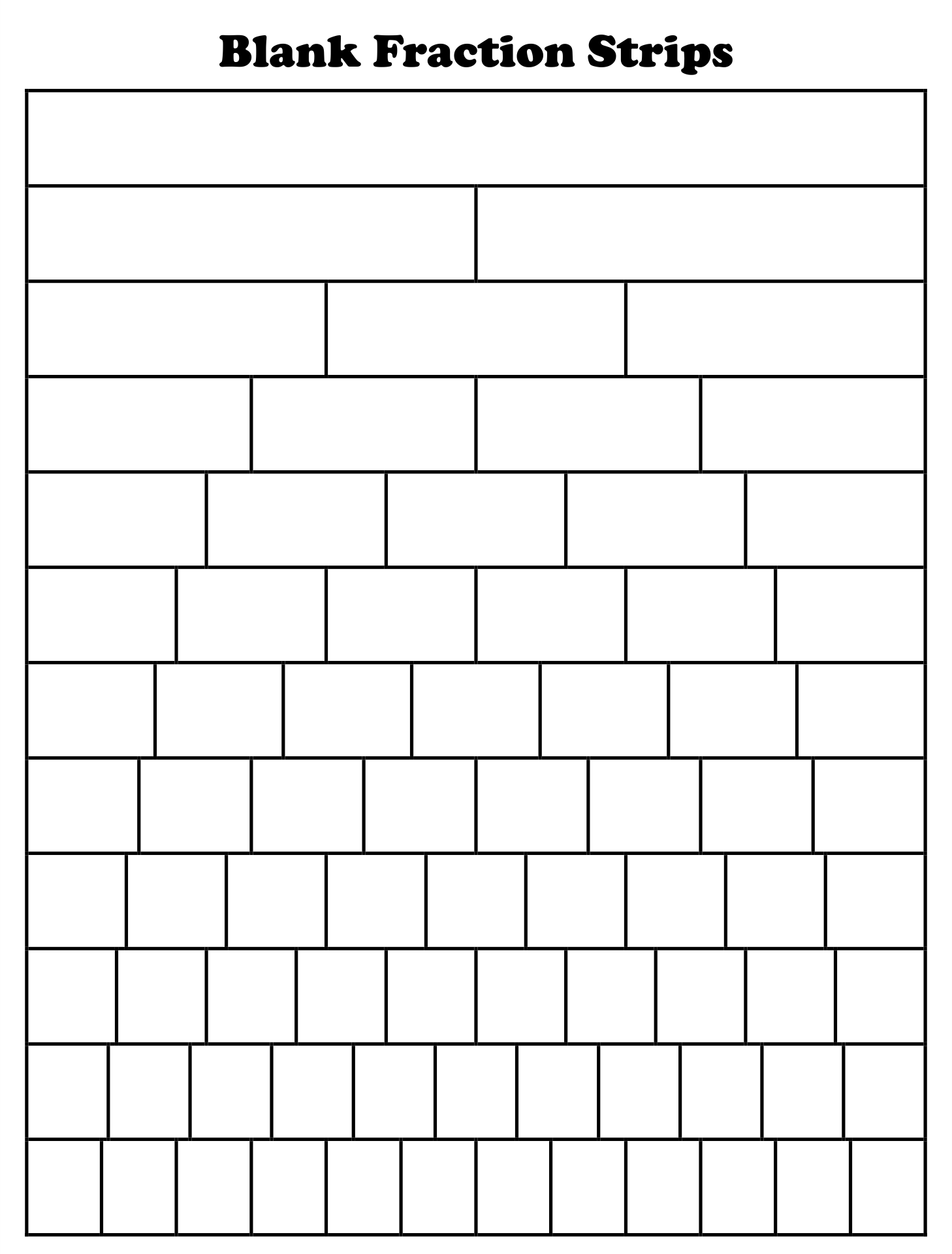 free-printable-blank-fraction-strips-printable-templates