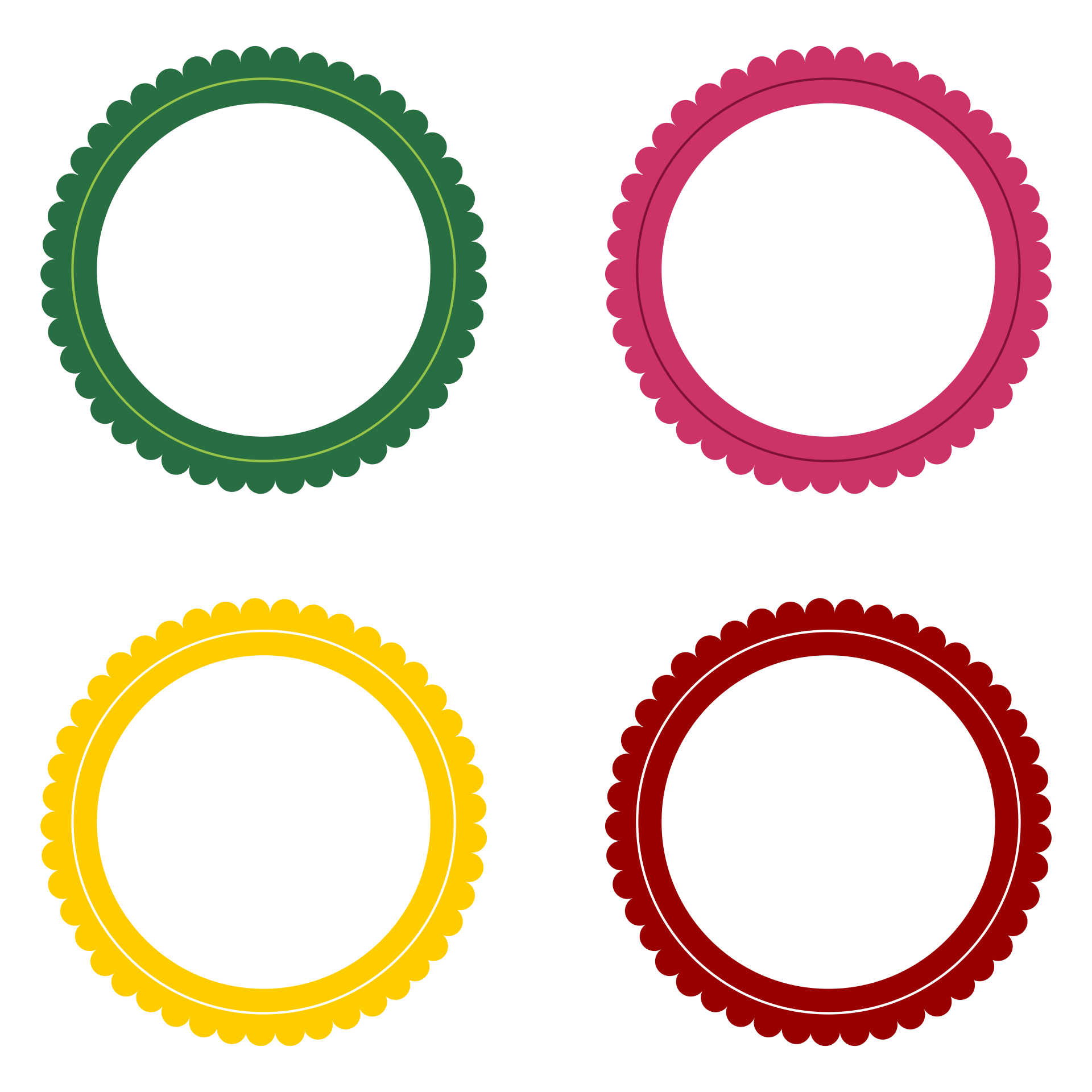 Clear Round Printable Stickers Printable World Holiday