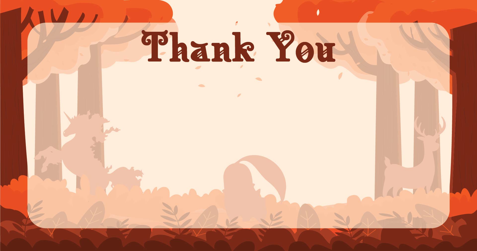 Happy Thanksgiving Thank You Cards