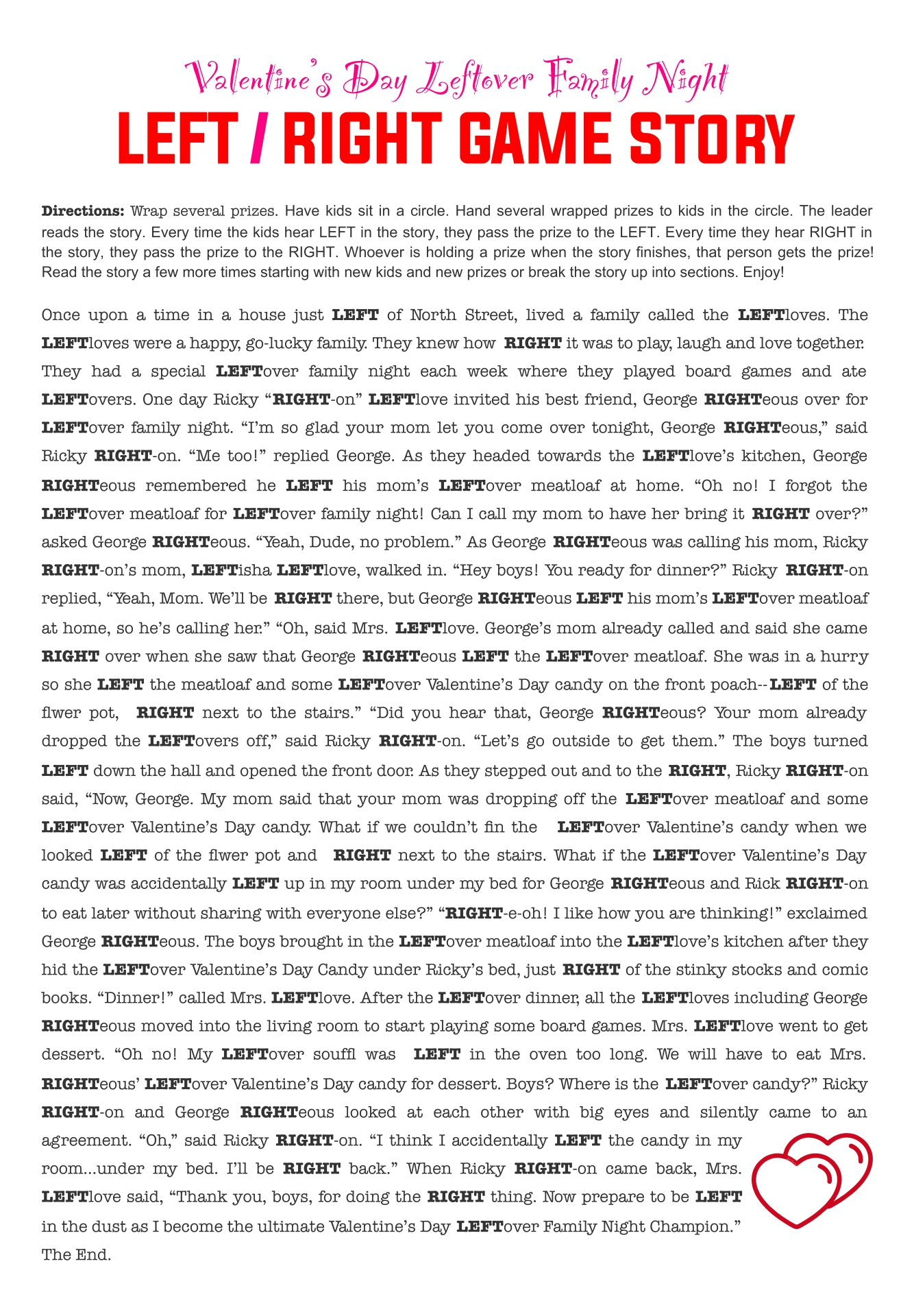Left Right Game Story Offers Save 60 Jlcatj gob mx