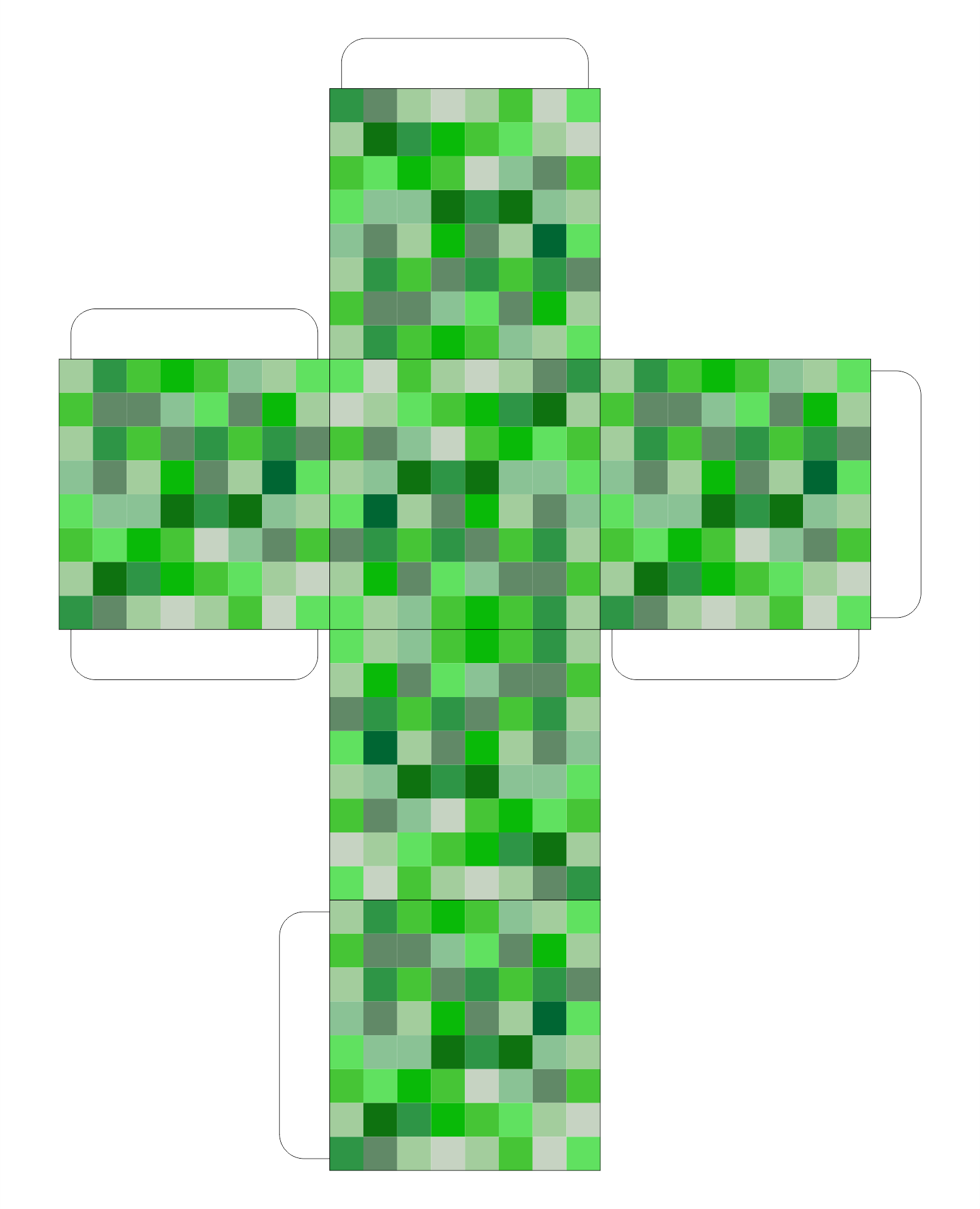 Minecraft Tree Block Printables