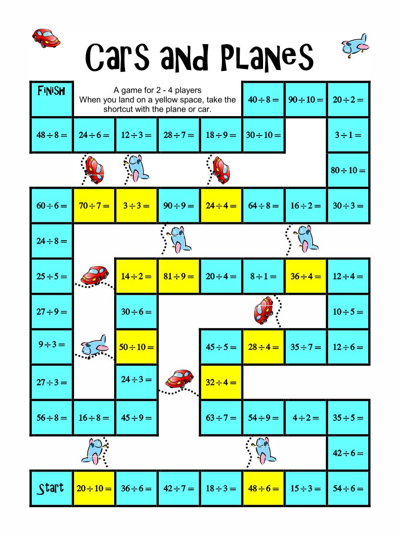 math board games