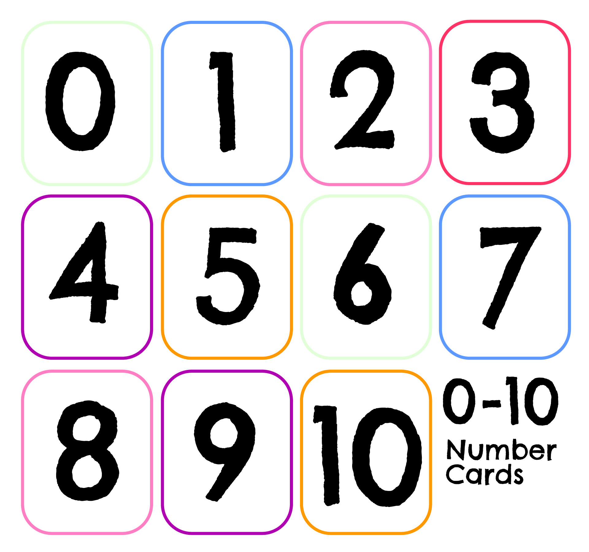 10 Best Printable Numbers - printablee.com