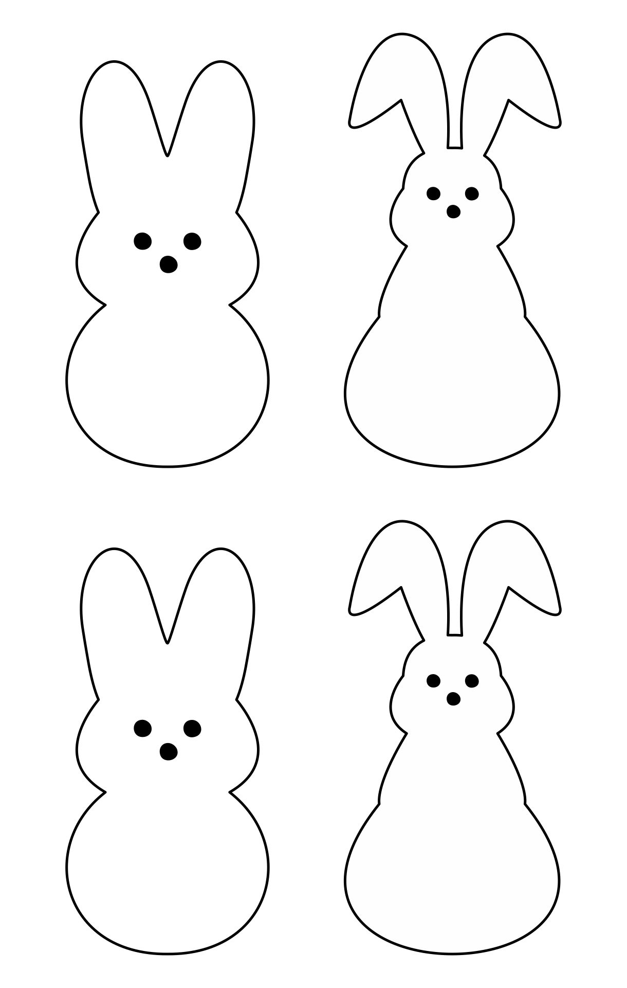 Peeps Easter Printable