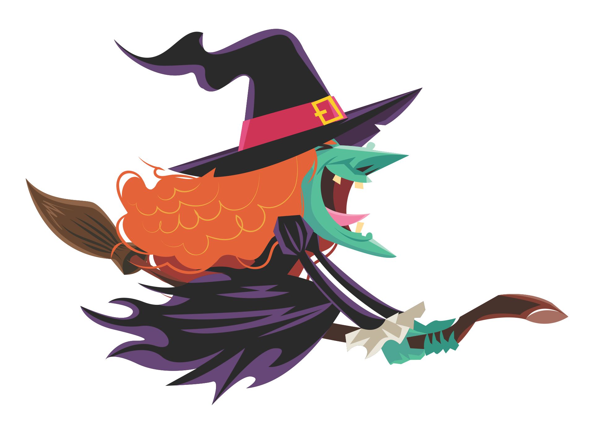 Halloween Witch Clip Art Free