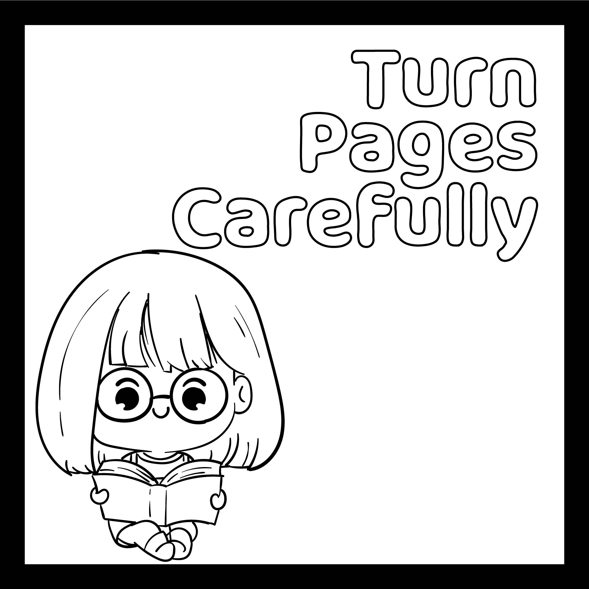 Preschool good manners coloring pages