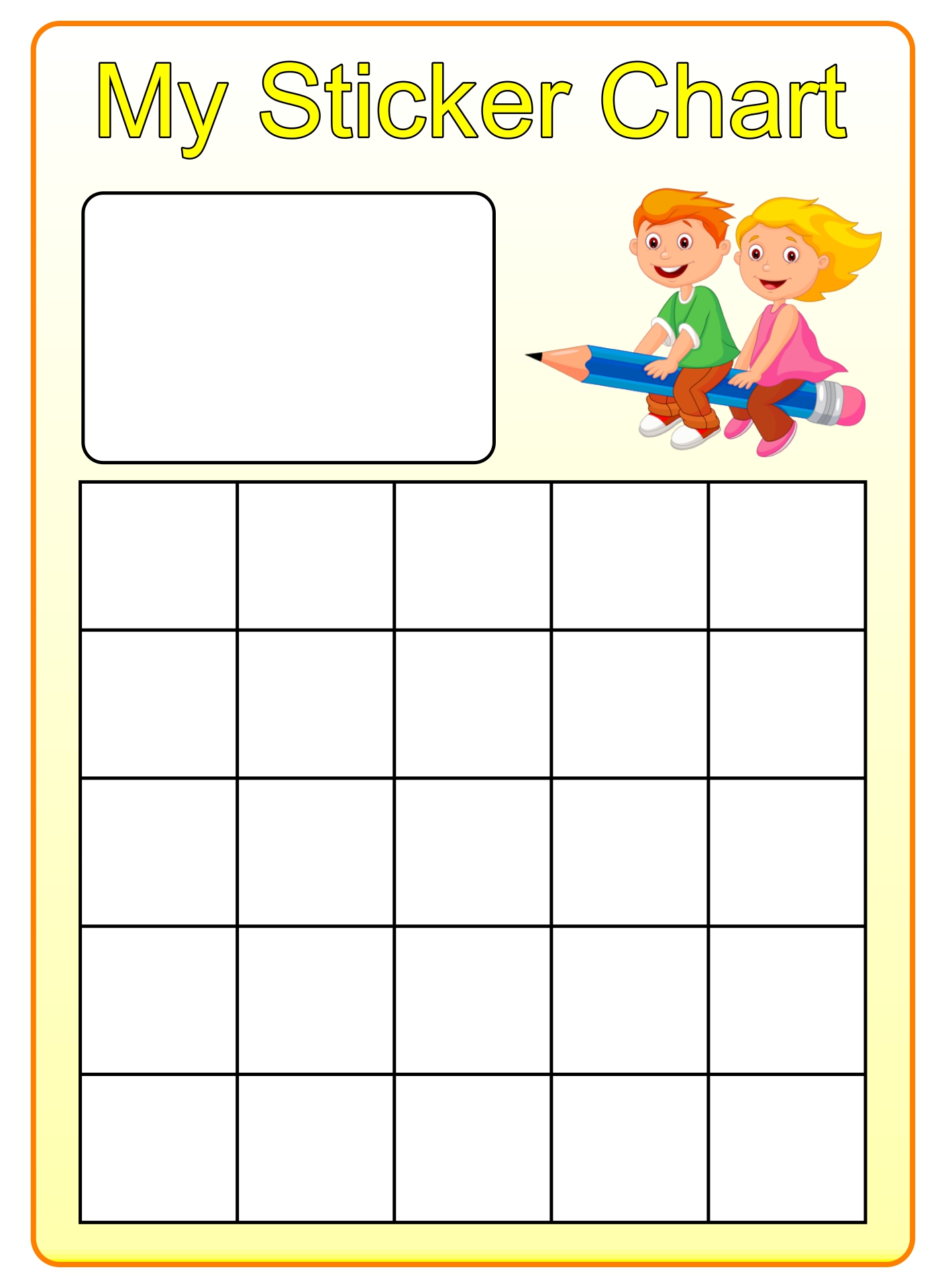 To Do Chart For Toddlers