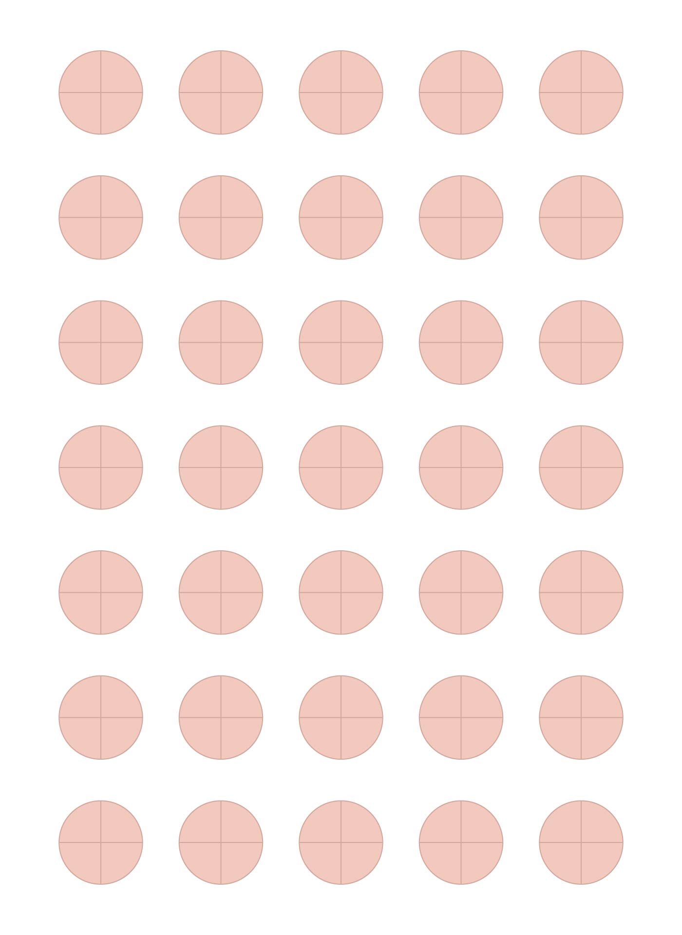 Printable 1 5 Macaron Template Printable Word Searches