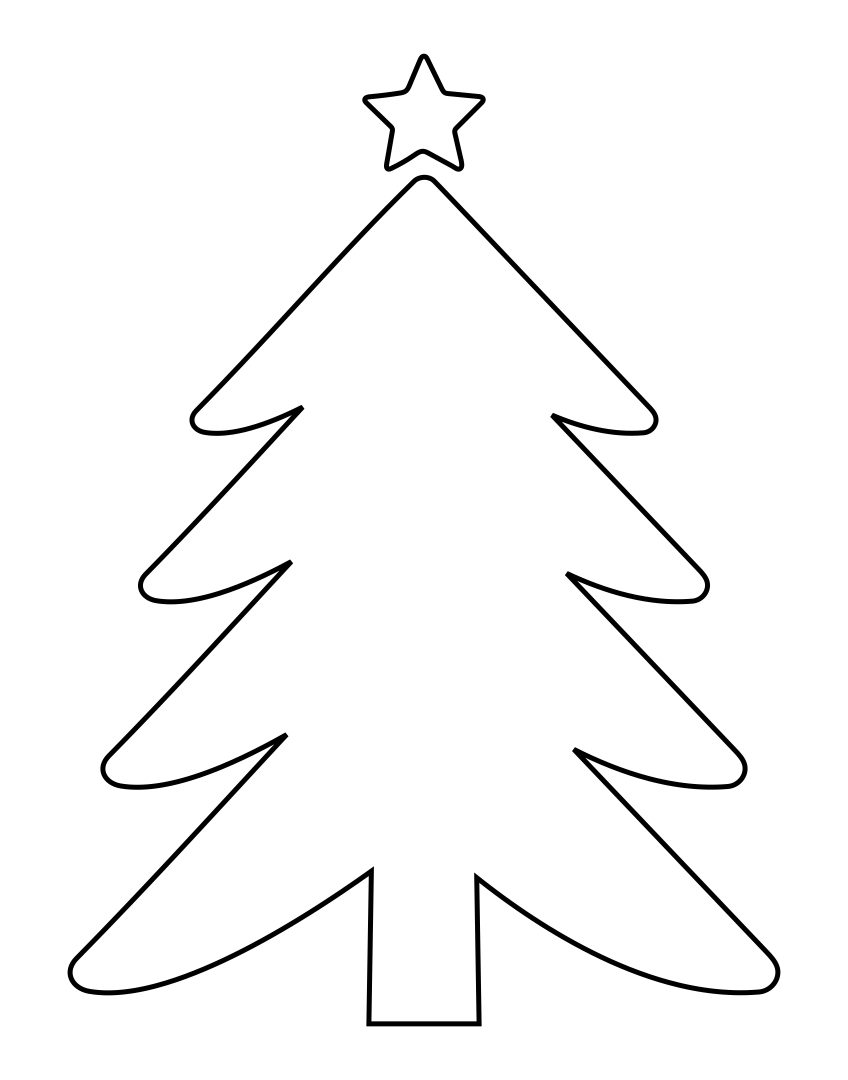 Christmas Tree Pattern Printable