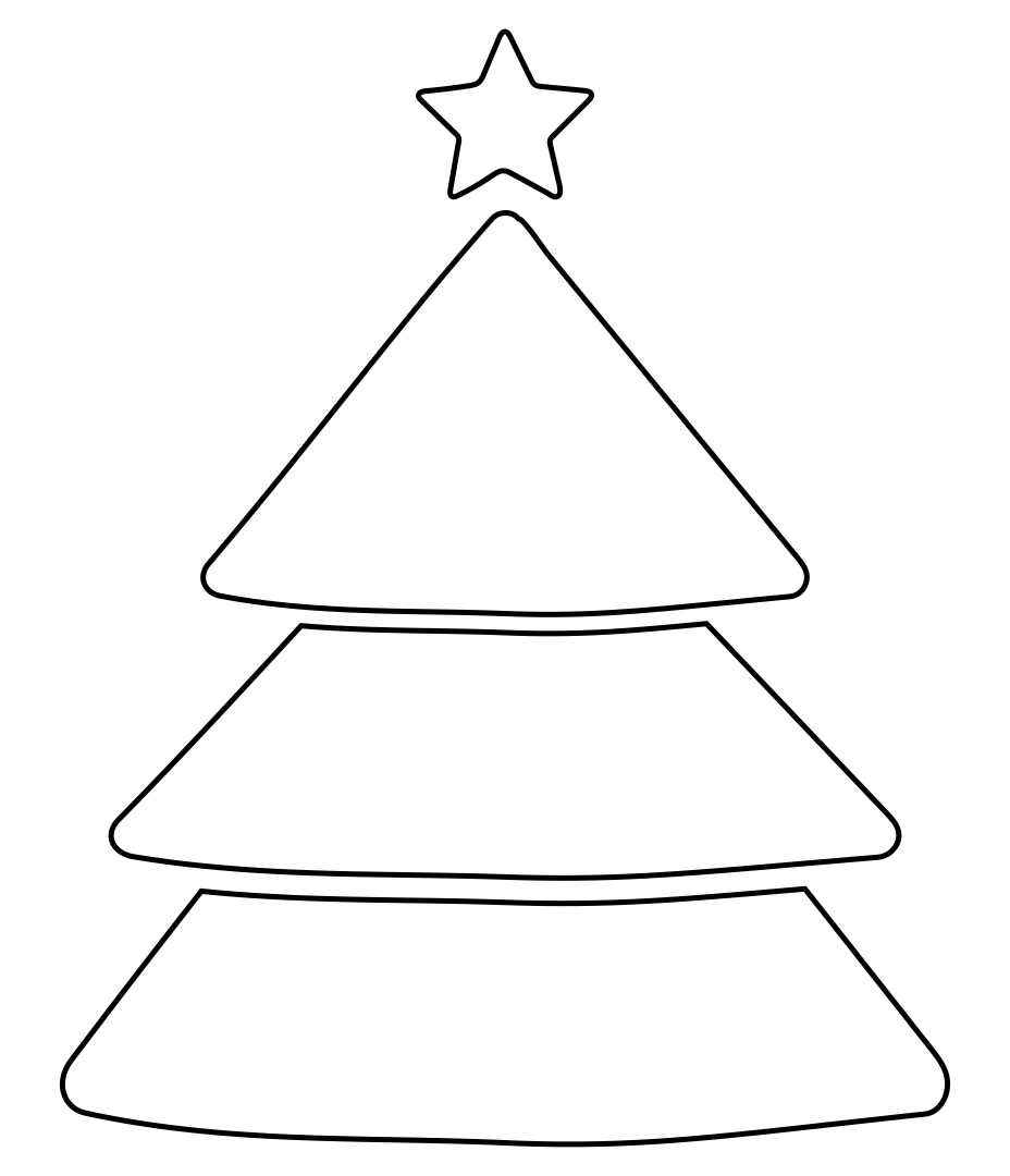 Christmas Tree Template Printable