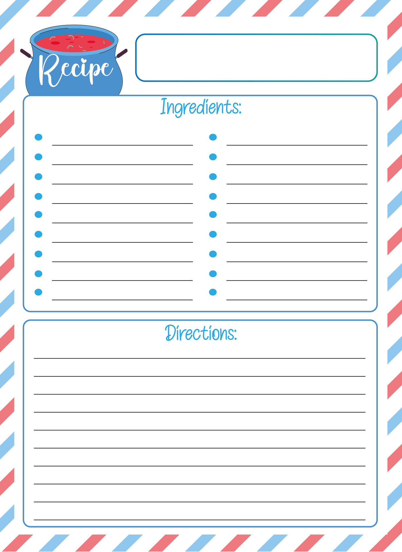 5-best-printable-christmas-recipe-card-template-printablee