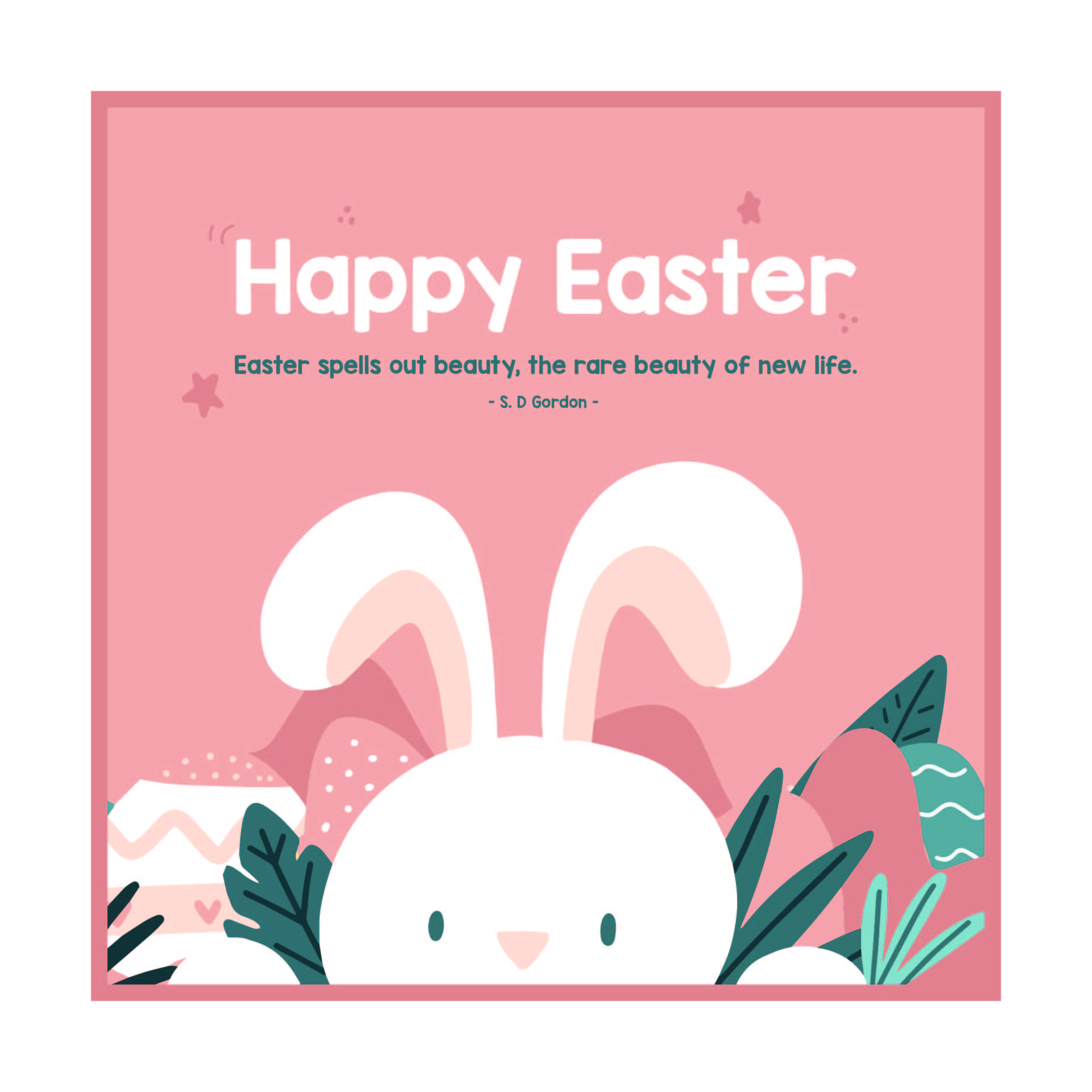 Printable Easter Card