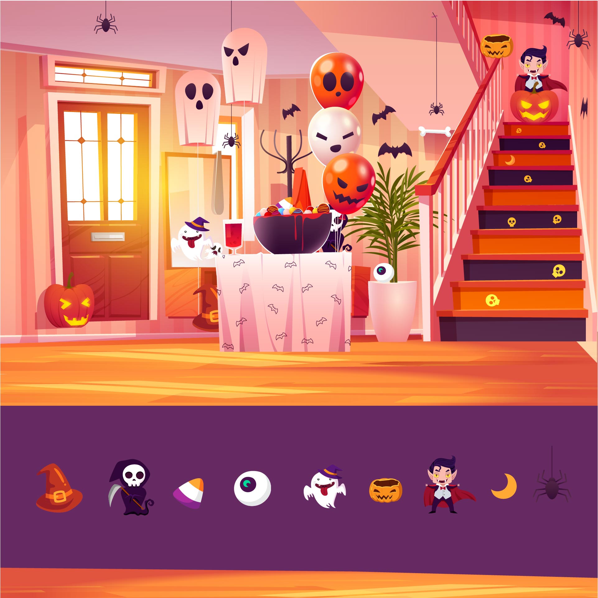 Halloween Hidden Object Puzzles Printable