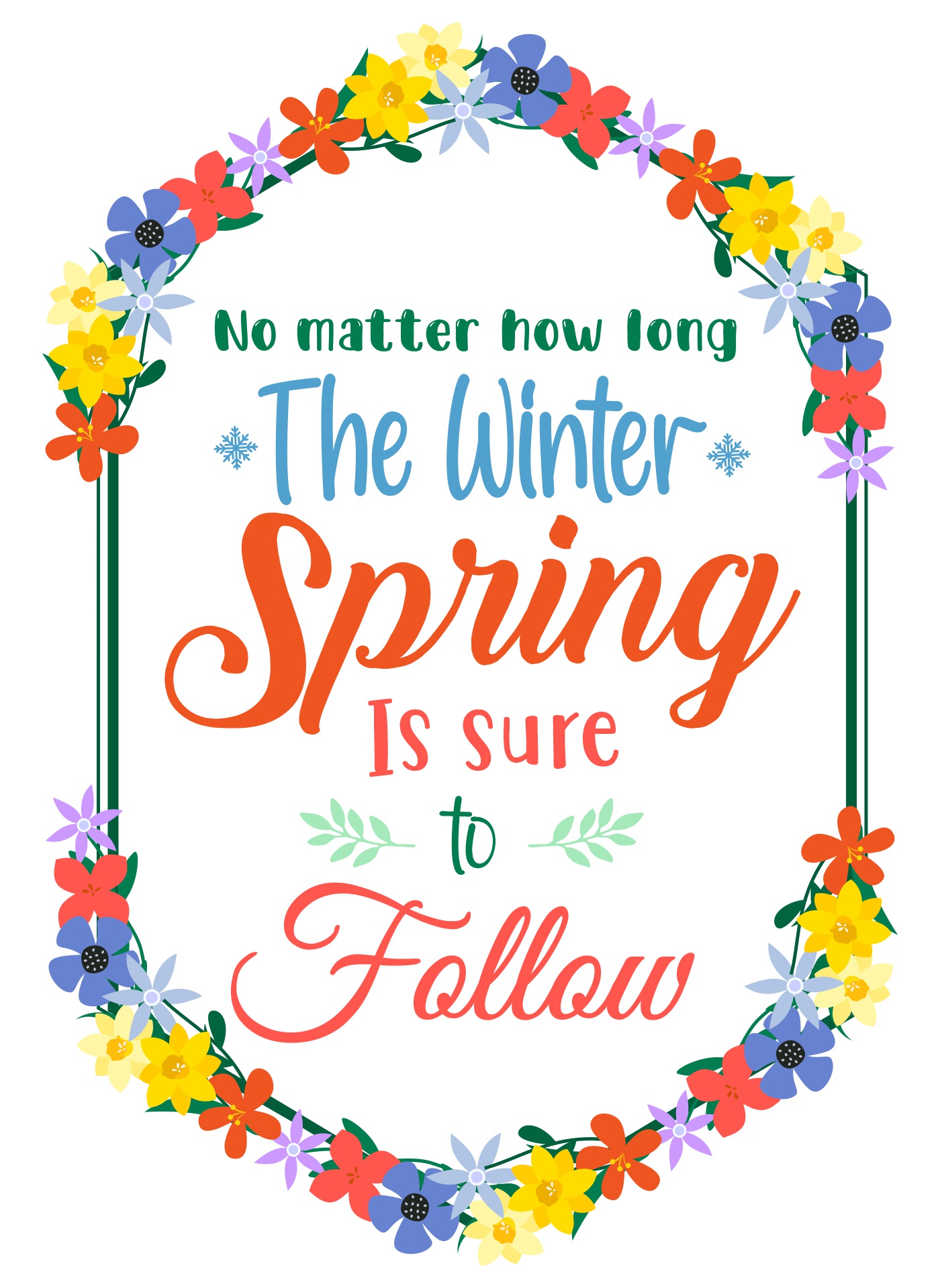Printable Spring Quote