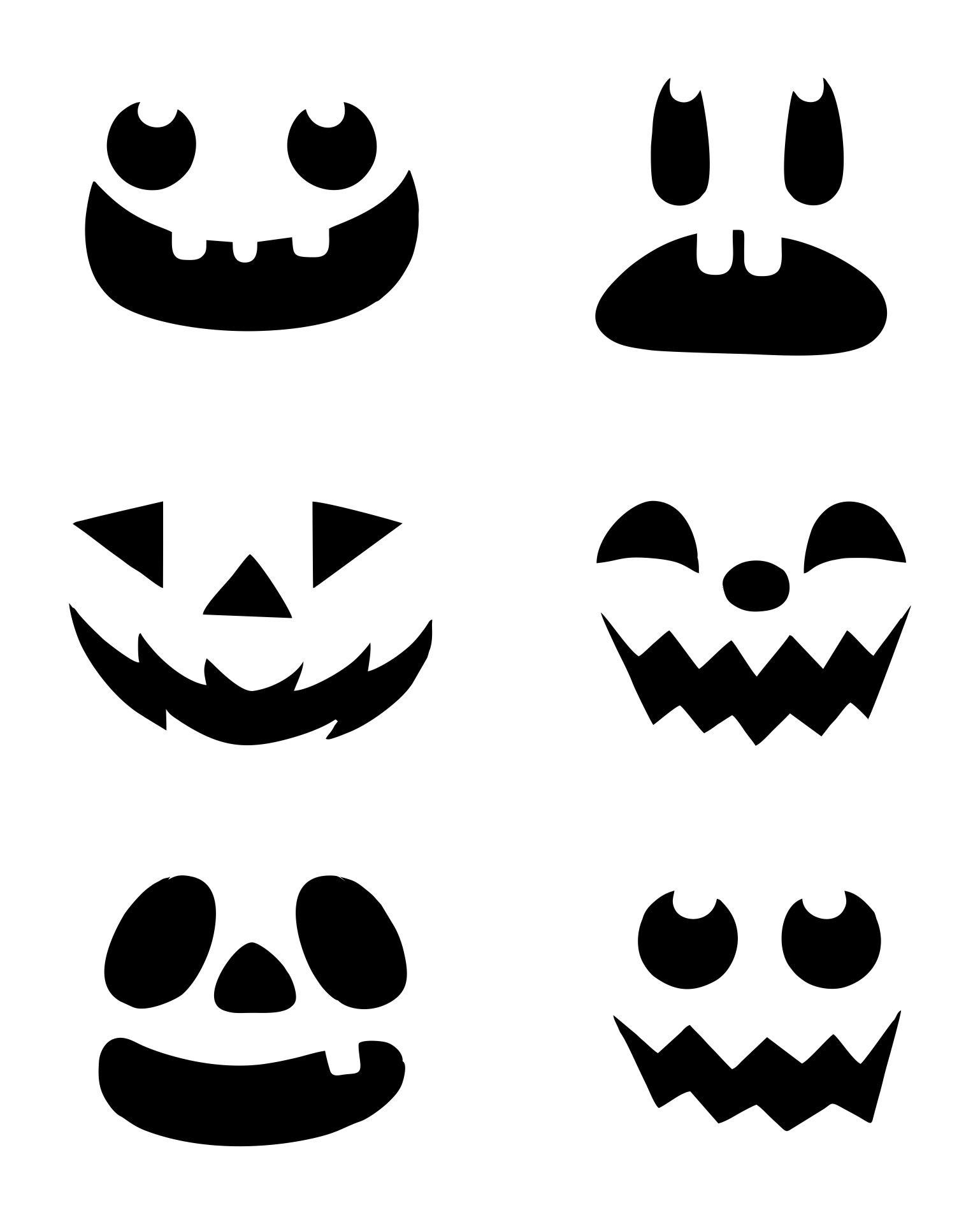 5 Best Printable Funny Pumpkin Carving Patterns PDF for Free at Printablee