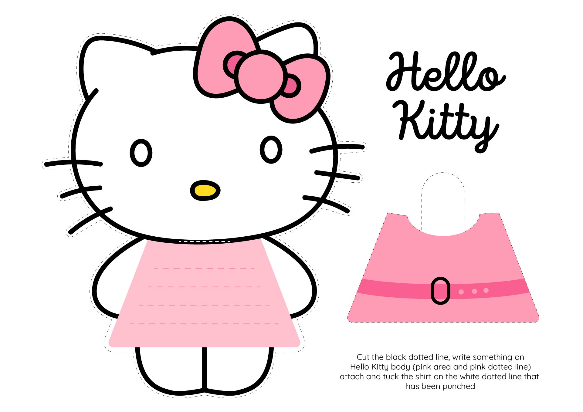 Hello Kitty Printable Paper