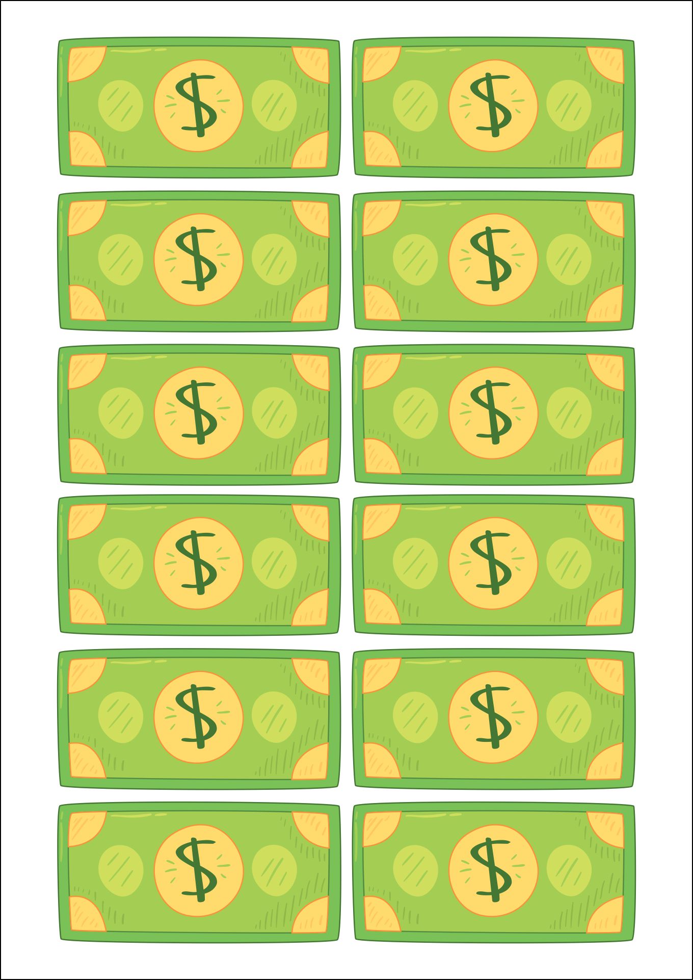 Printable Money That Looks Real