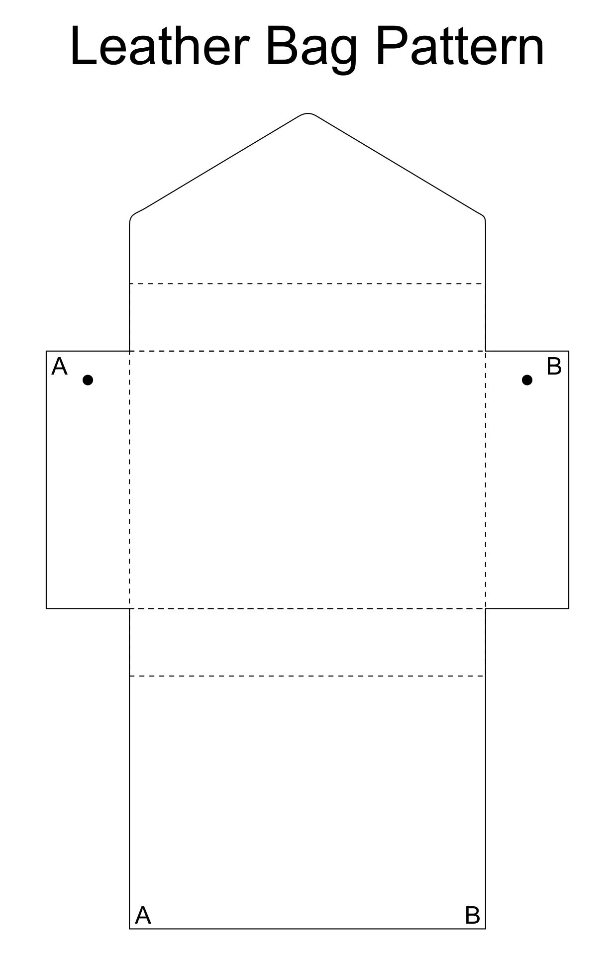 Free Printable Leather Purse Patterns - Printable World Holiday