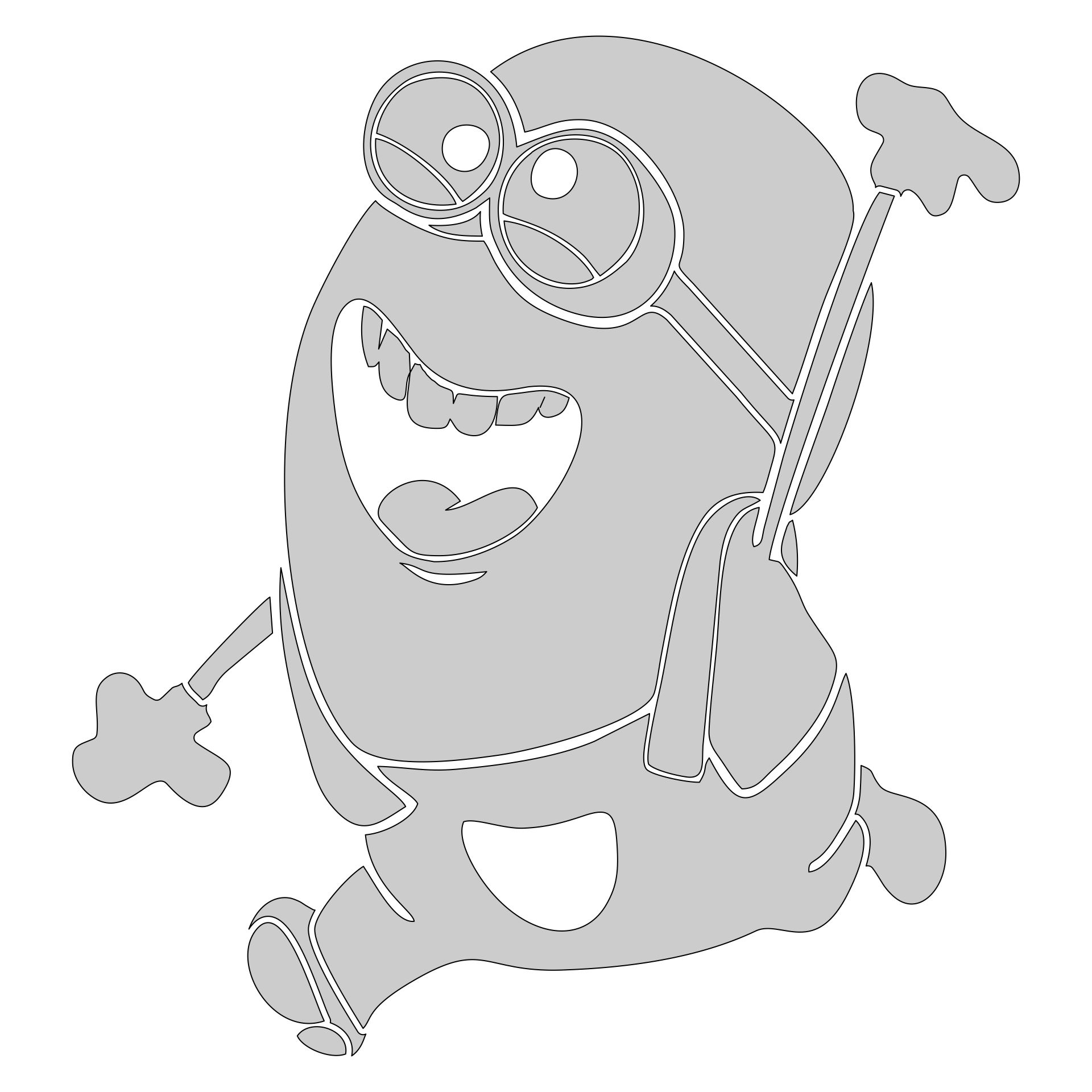 Minion Pumpkin Stencil - 7 Free PDF Printables | Printablee