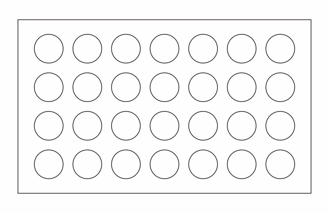 Printable 1 5 Macaron Template Database