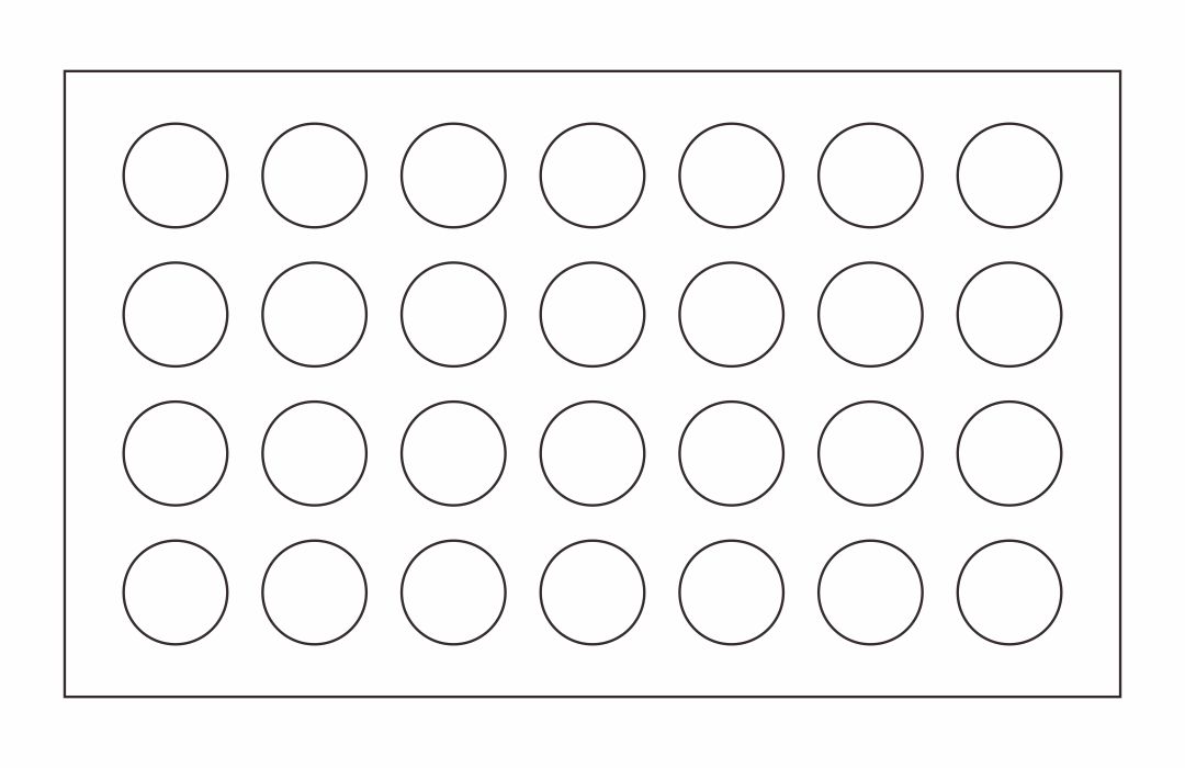 Printable 1 5 Macaron Template Database