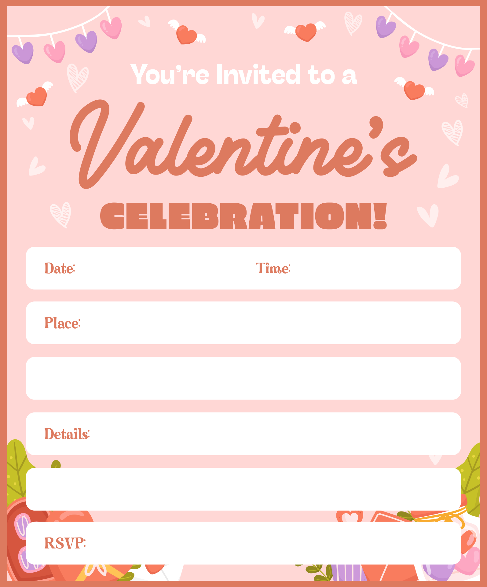 Printable Valentine Cards Templates Free