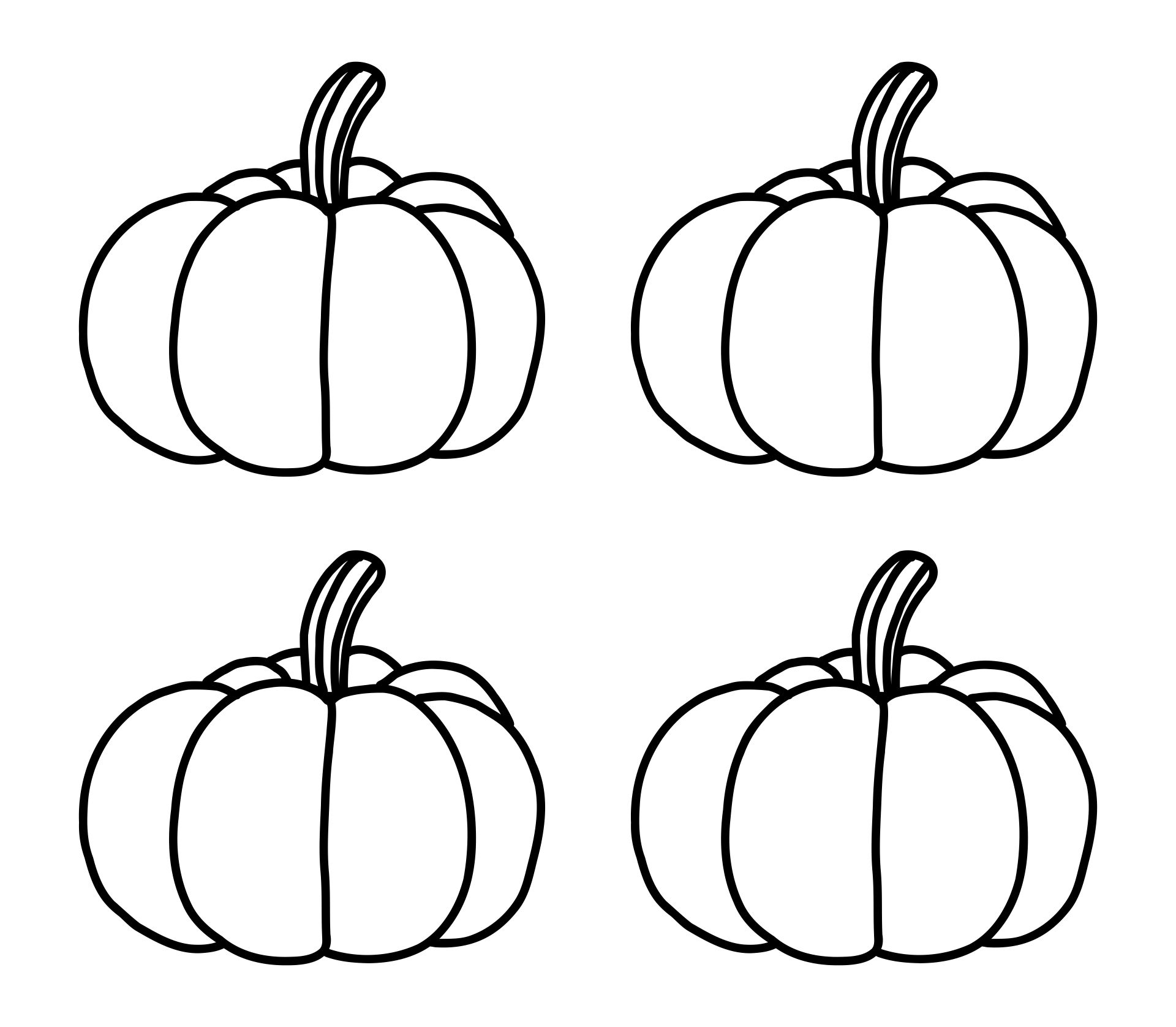 Pumpkin Cut Out Patterns