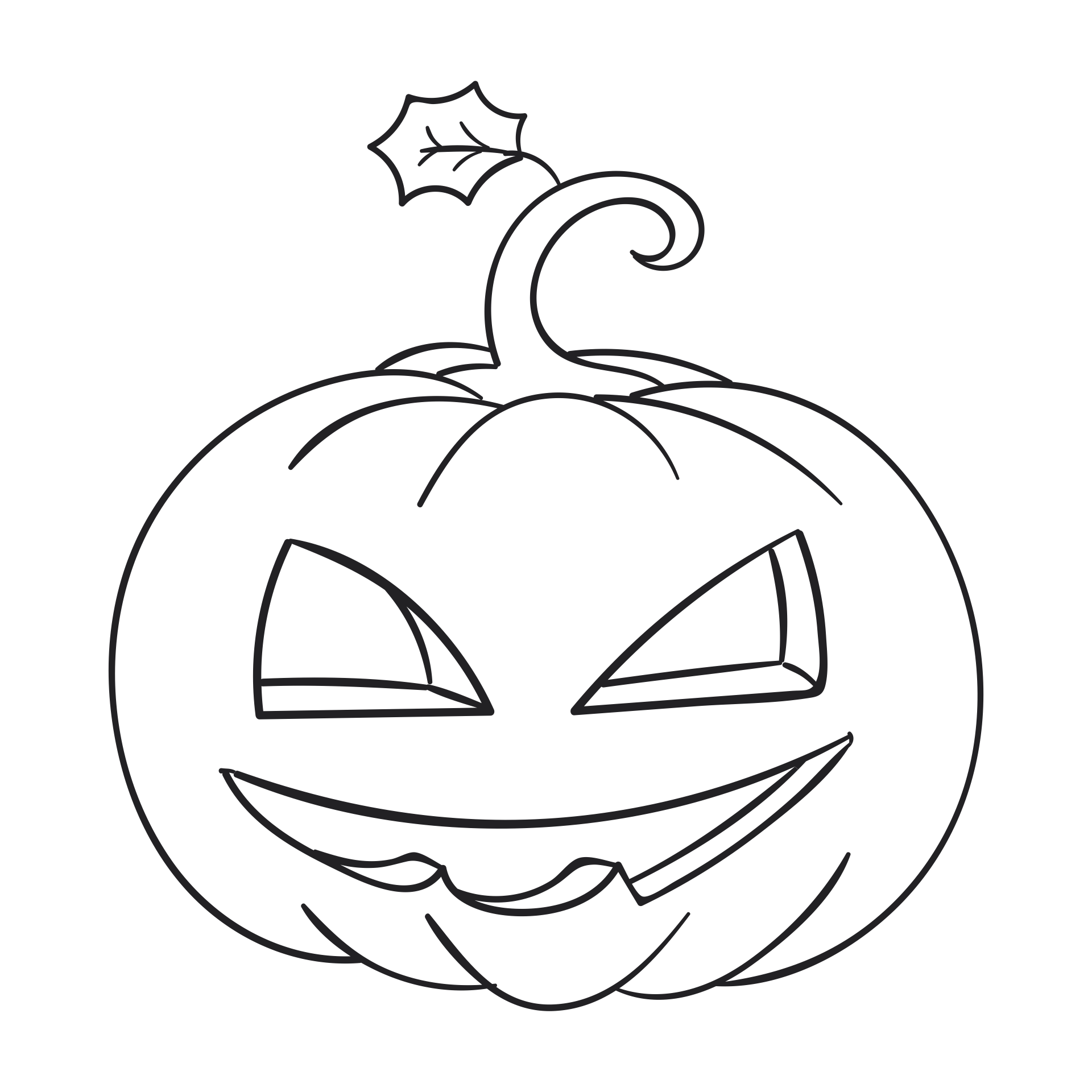 4 Best Images of Pumpkin Halloween Mask Templates Printable - Free ...