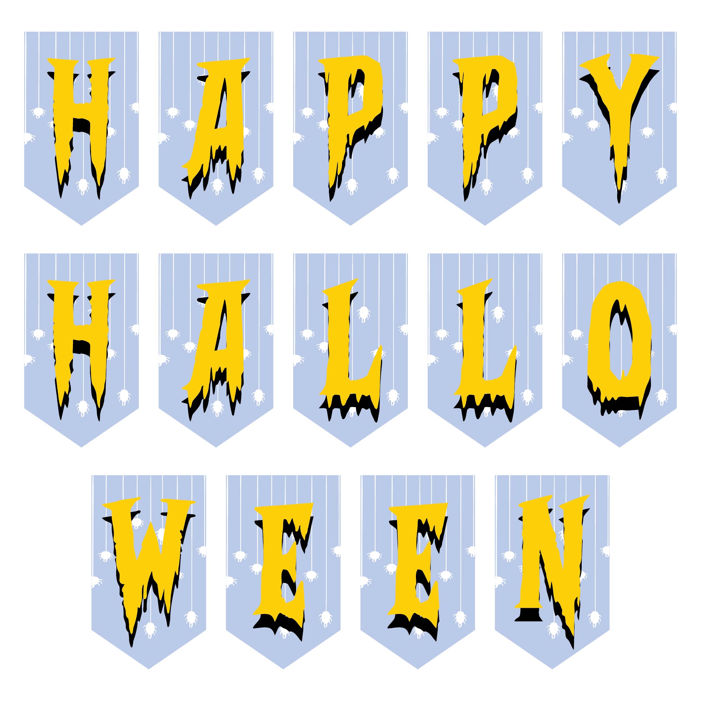 Printable Halloween Alphabet