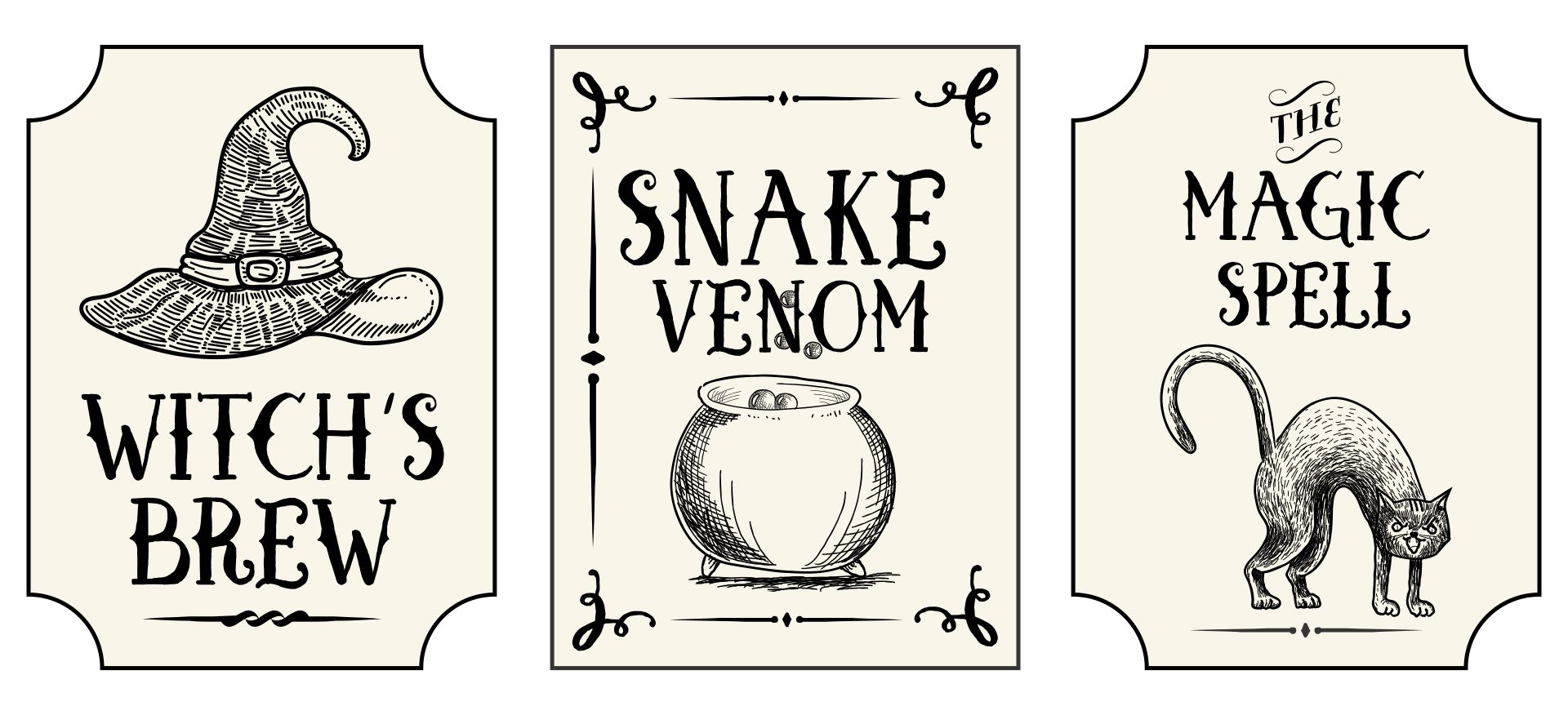 20 Best Free Printable Halloween Potion Labels - printablee.com Regarding Harry Potter Potion Labels Templates