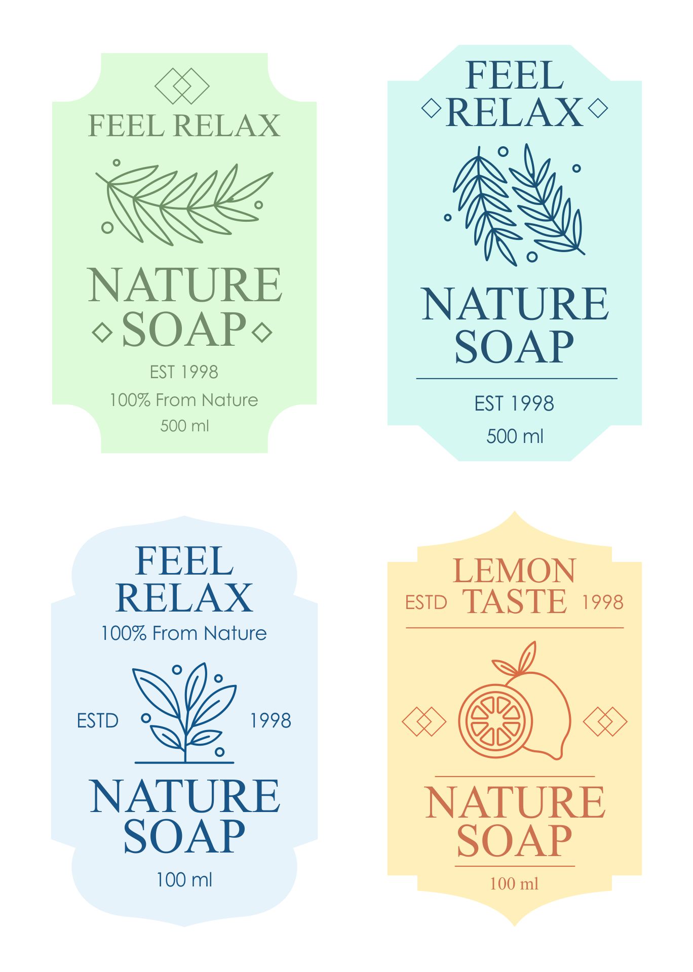 Downloadable Free Printable Soap Label Template Printable Templates