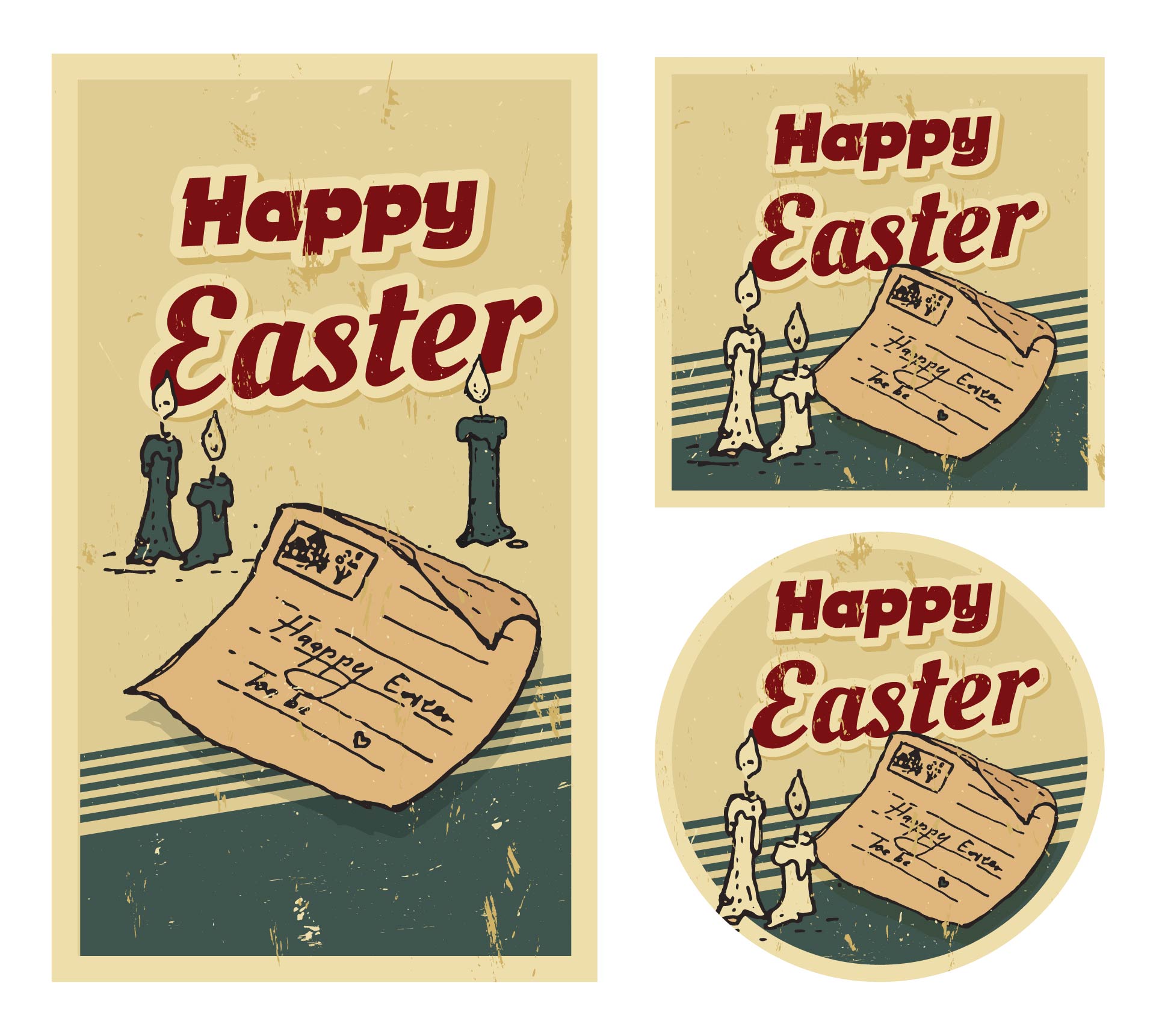 Vintage Easter Tag Printable