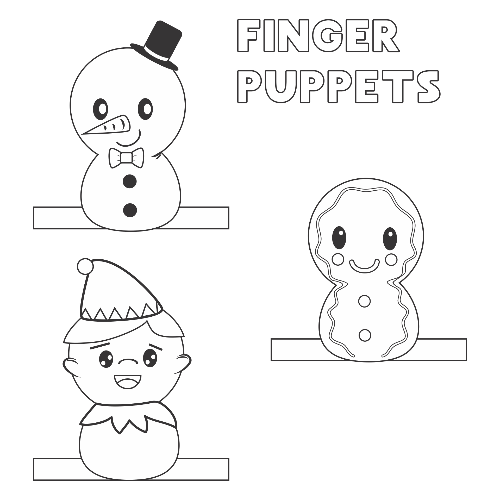 Fun Christmas Crafts Printable