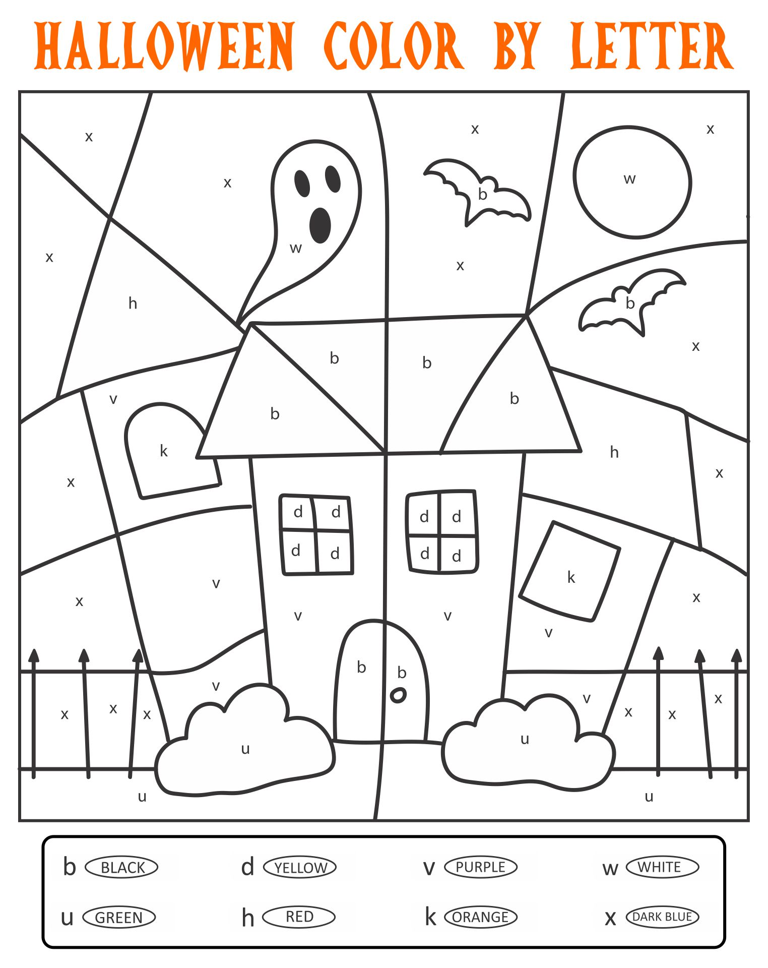 Halloween Activities for Adults Printables