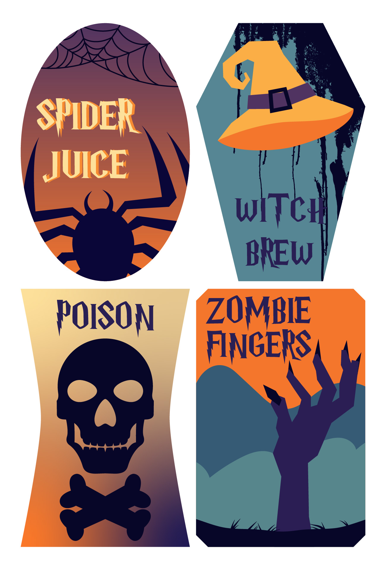 Free Potion Label Template Printable Templates