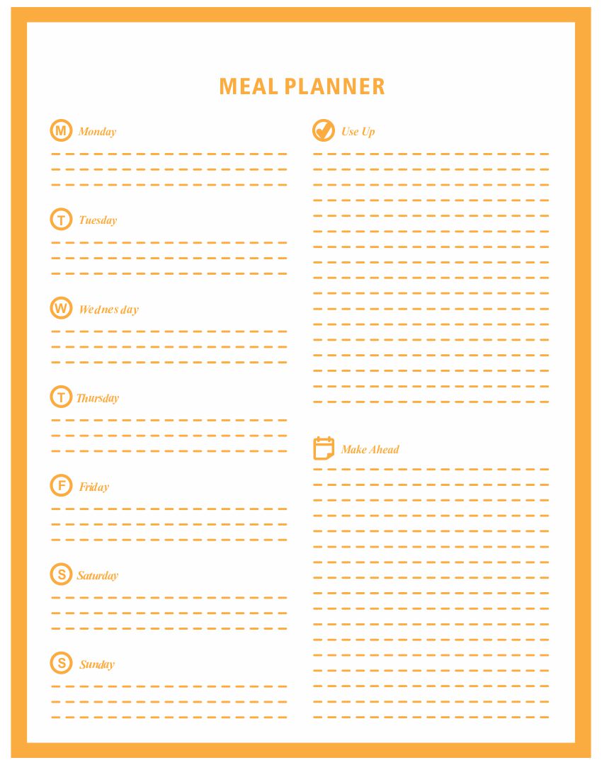 Diet Meal Planner Template from www.printablee.com