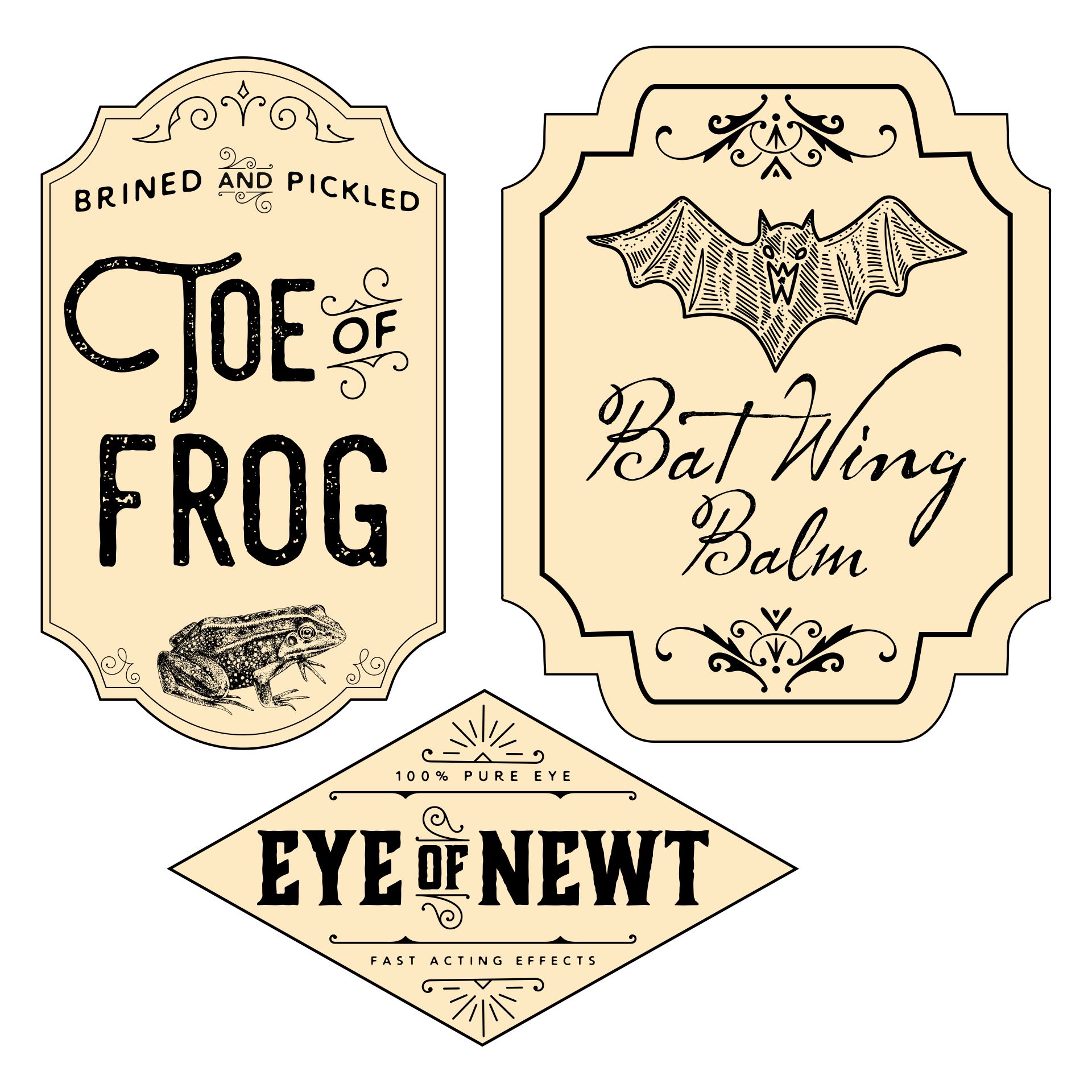 Halloween Potion Labels 15 Free PDF Printables Printablee