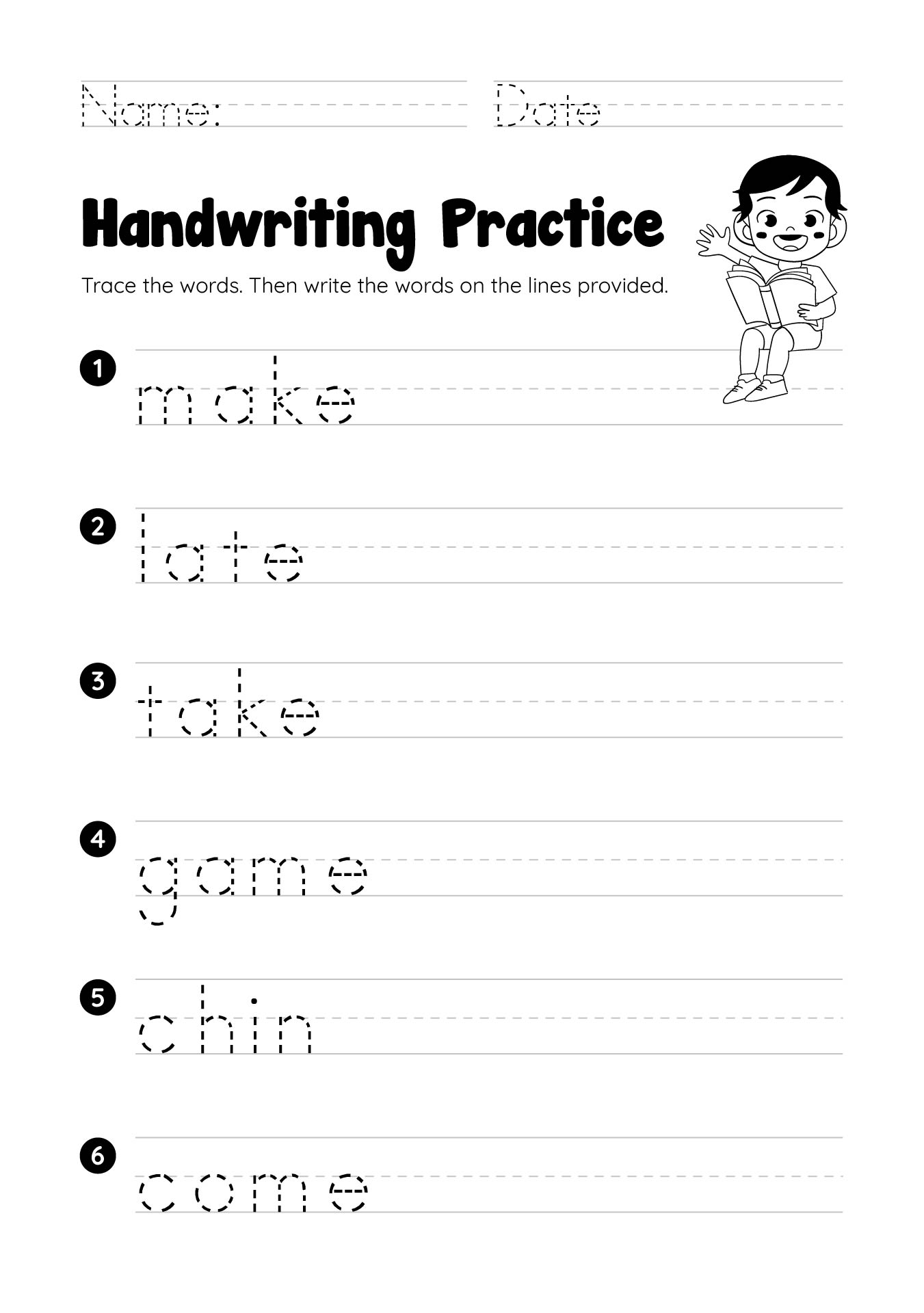 1st Grade Handwriting Worksheets Worksheets For Kindergarten 1st-grade-handwriting-worksheets-worksheets-for-kindergarten