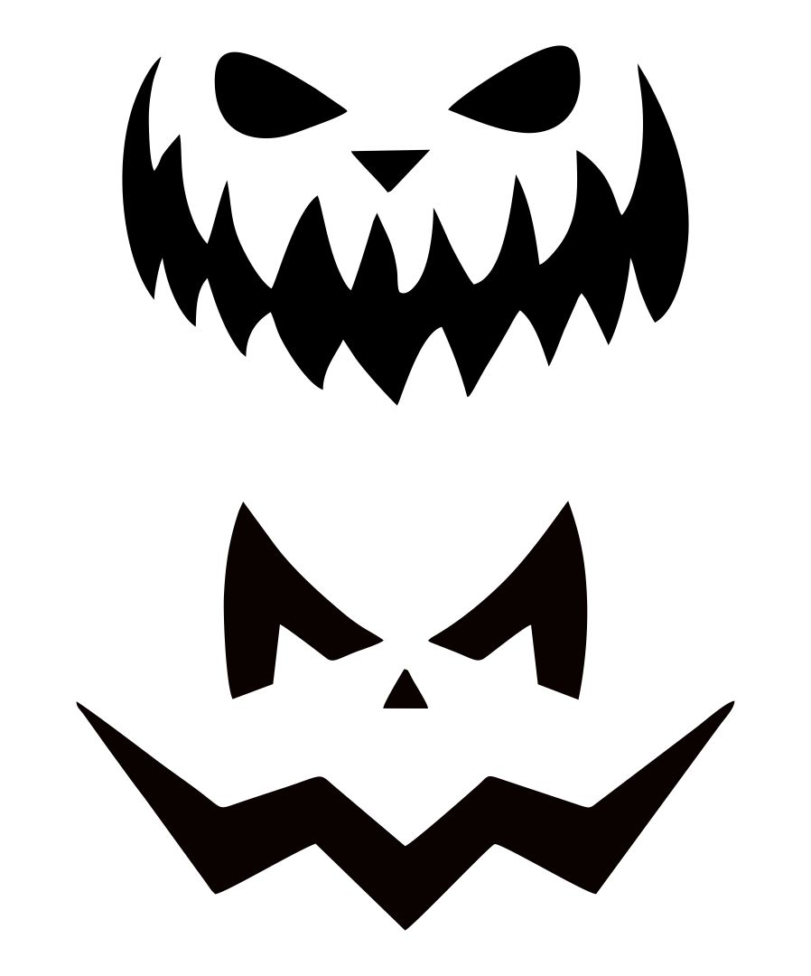 15 Best Free Printable Pumpkin Stencils Halloween PDF for Free at ...