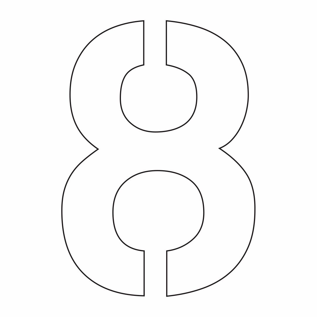 5 best large printable cut out numbers printableecom