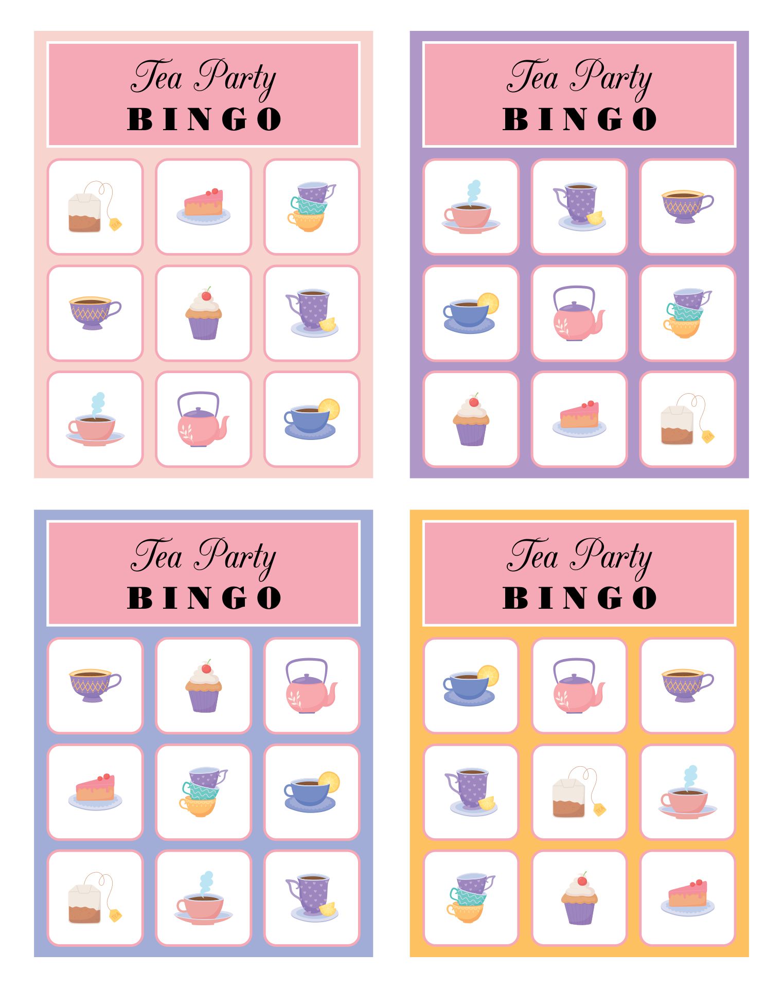 Tea Game 8 Free PDF Printables Printablee tea-game-8-free-pdf-printables-printablee