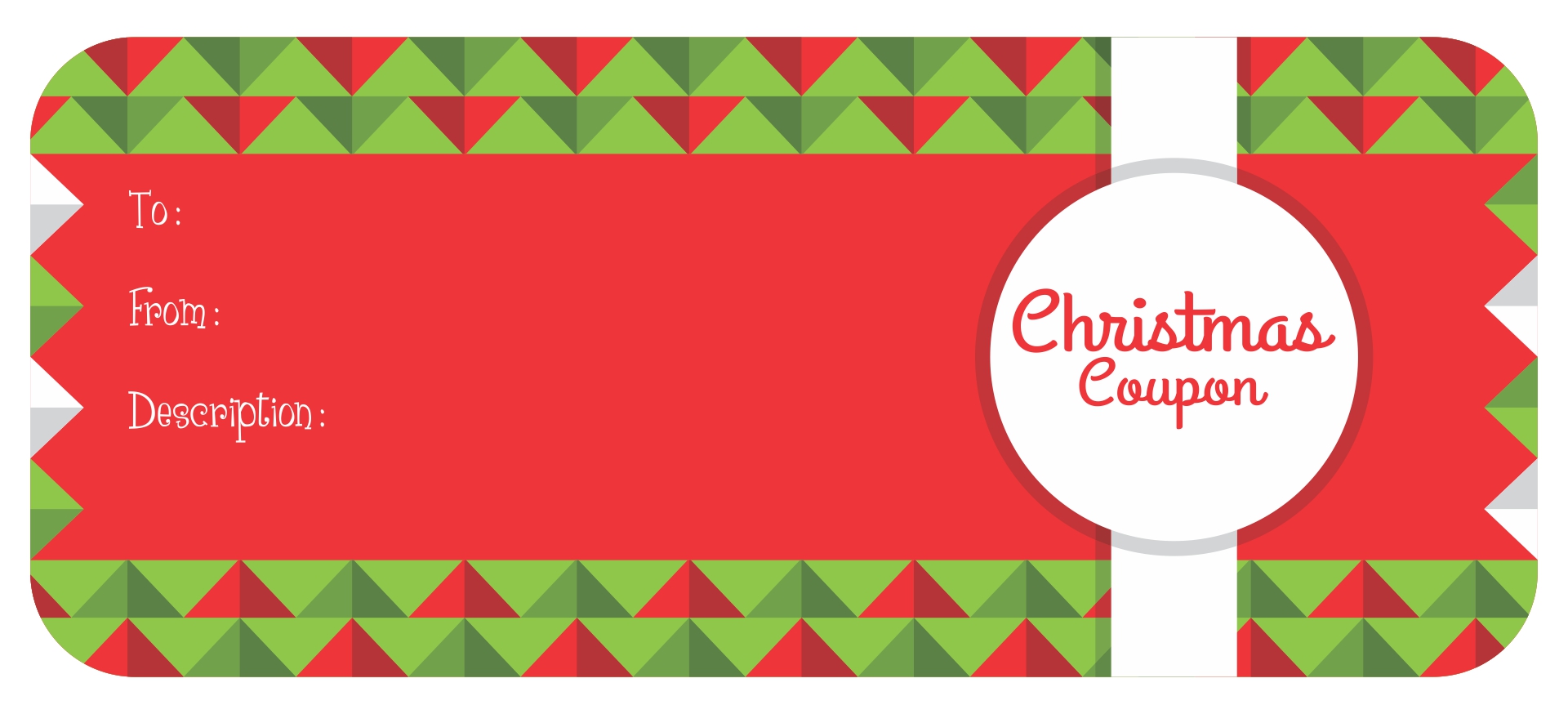  Printable Christmas Gift Voucher Templates