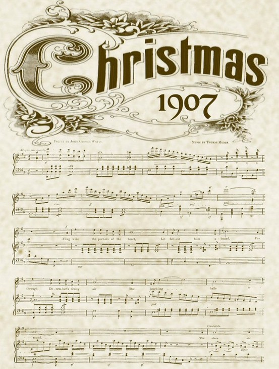 Vintage Christmas Sheet Music Printable Free