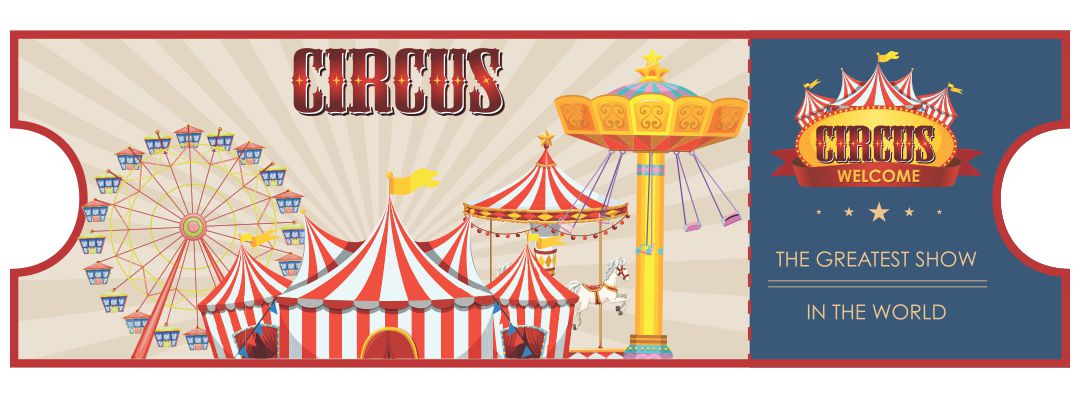  Carnival Printable Ticket Templates