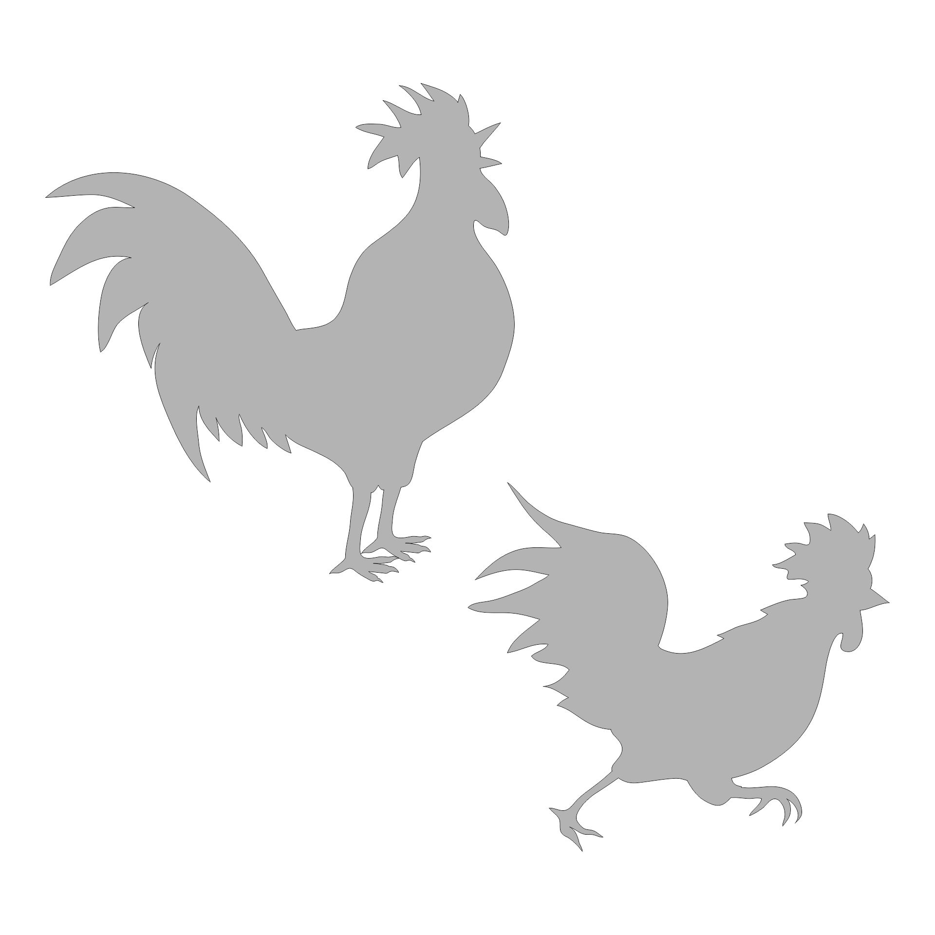 Chicken Stencils  Printable