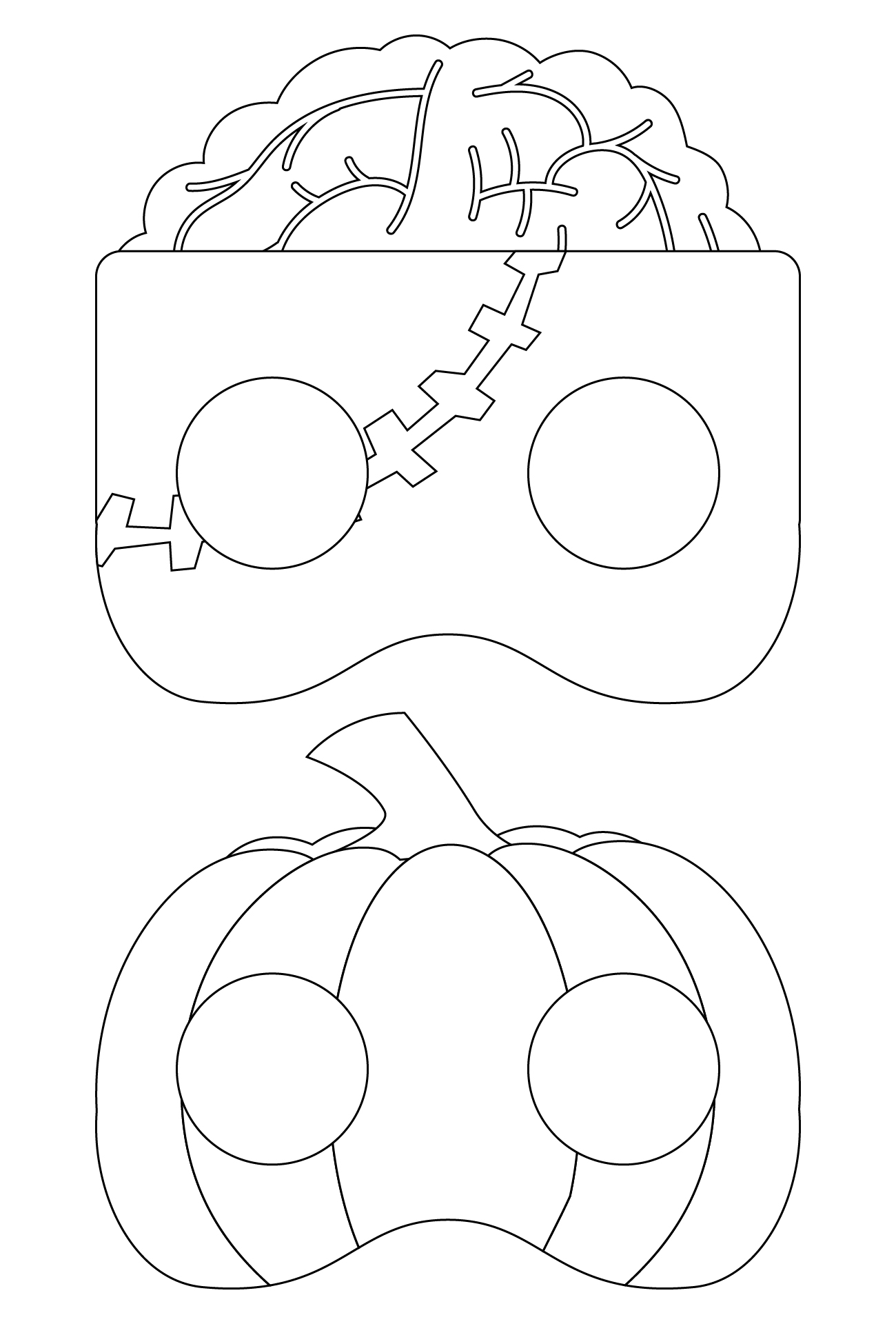 15 Best Printable Halloween Masks To Color Printablee